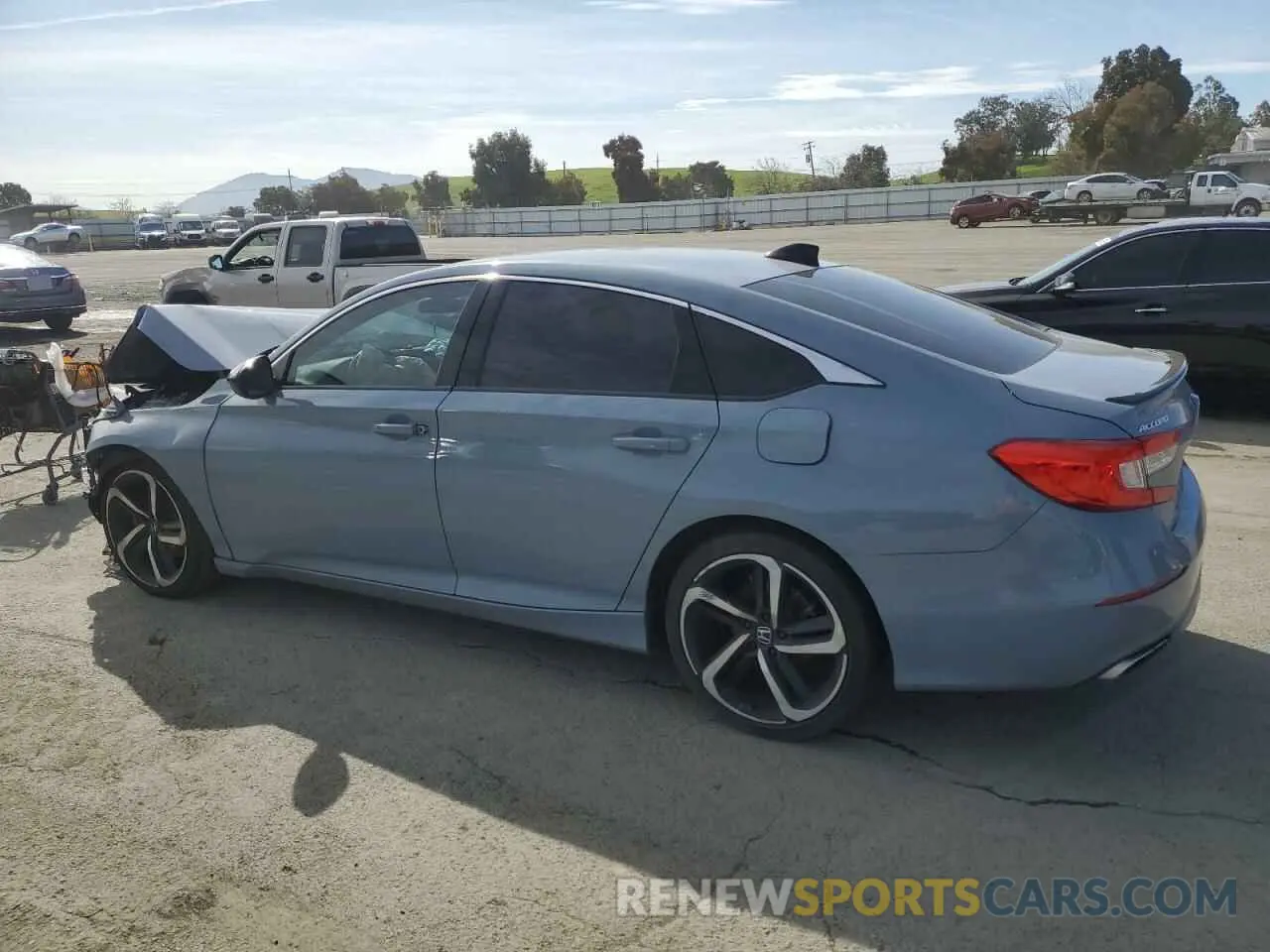 2 Фотография поврежденного автомобиля 1HGCV1F38MA047929 HONDA ACCORD 2021