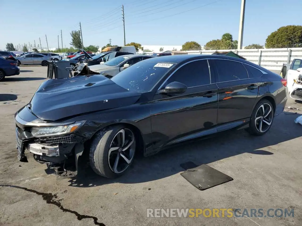 1 Фотография поврежденного автомобиля 1HGCV1F38MA054881 HONDA ACCORD 2021