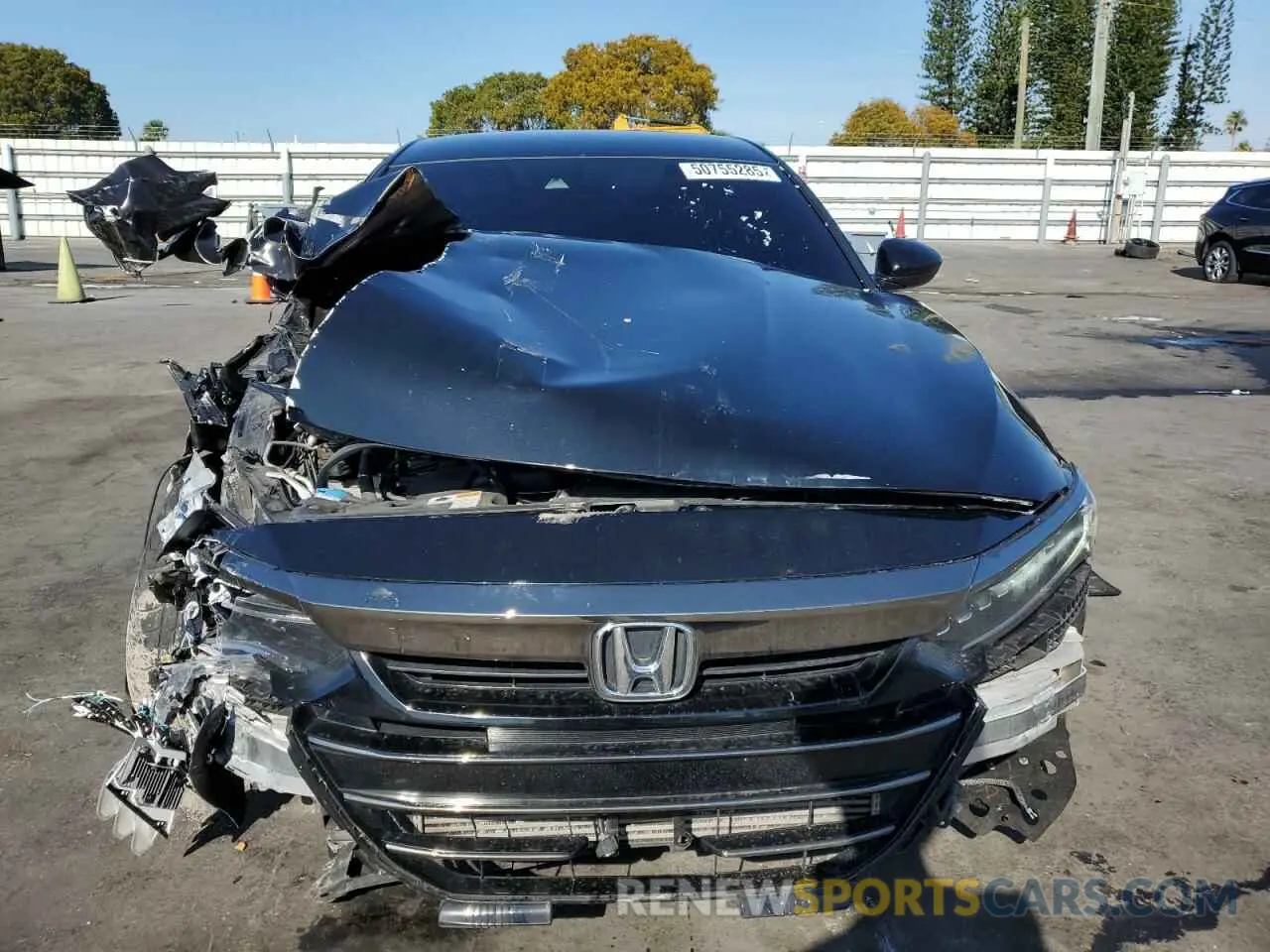 5 Фотография поврежденного автомобиля 1HGCV1F38MA054881 HONDA ACCORD 2021