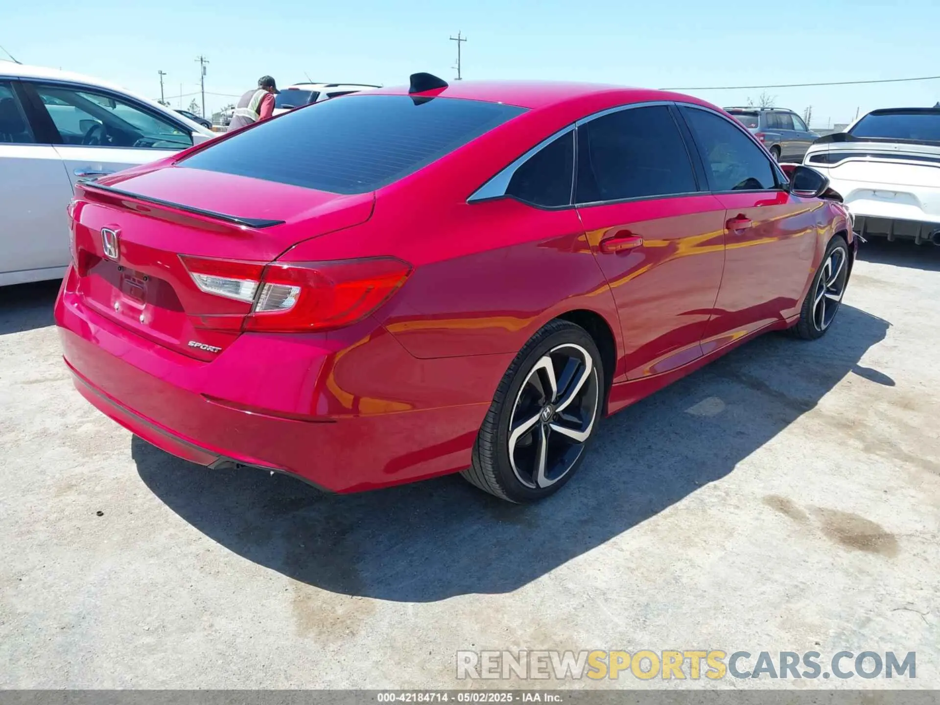 4 Фотография поврежденного автомобиля 1HGCV1F38MA083572 HONDA ACCORD 2021
