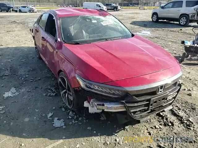 11 Фотография поврежденного автомобиля 1HGCV1F38MA104307 HONDA ACCORD 2021