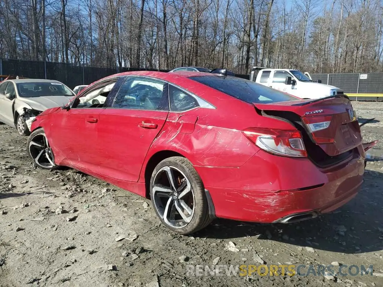 2 Фотография поврежденного автомобиля 1HGCV1F38MA104307 HONDA ACCORD 2021