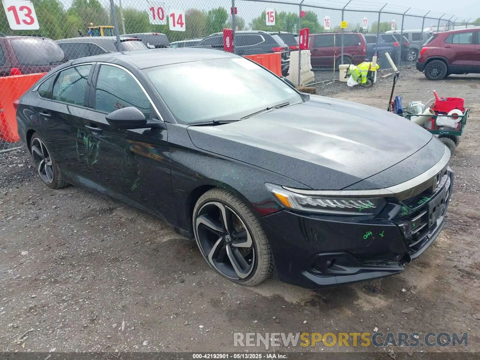 1 Фотография поврежденного автомобиля 1HGCV1F38MA109992 HONDA ACCORD 2021