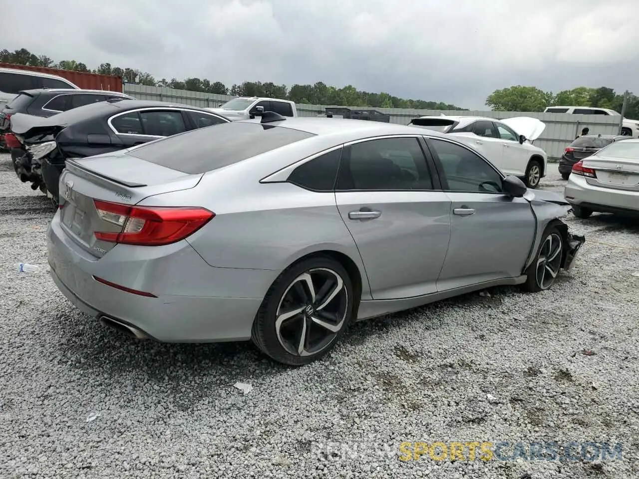 3 Photograph of a damaged car 1HGCV1F38MA118613 HONDA ACCORD 2021
