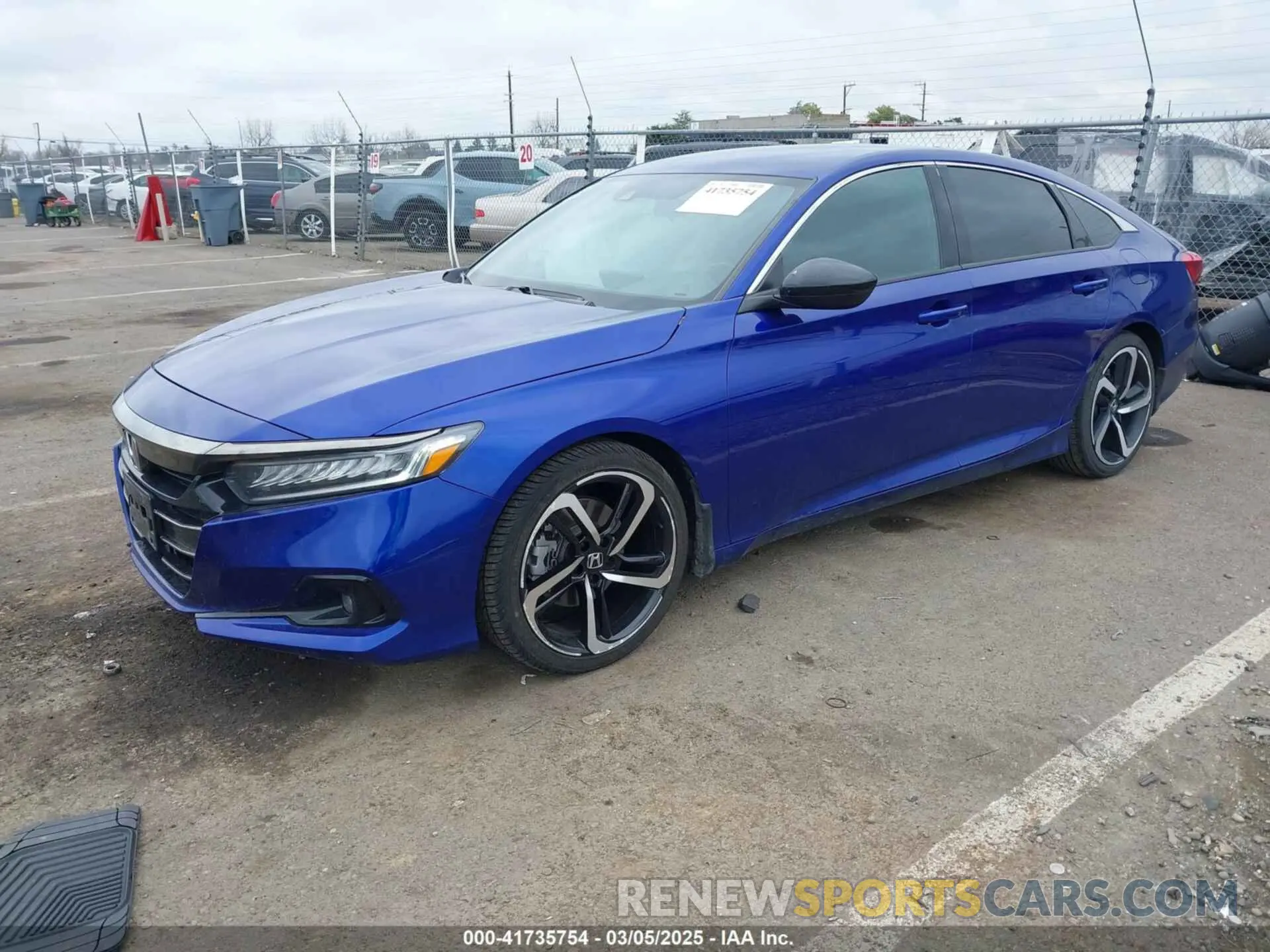 2 Фотография поврежденного автомобиля 1HGCV1F39MA020531 HONDA ACCORD 2021