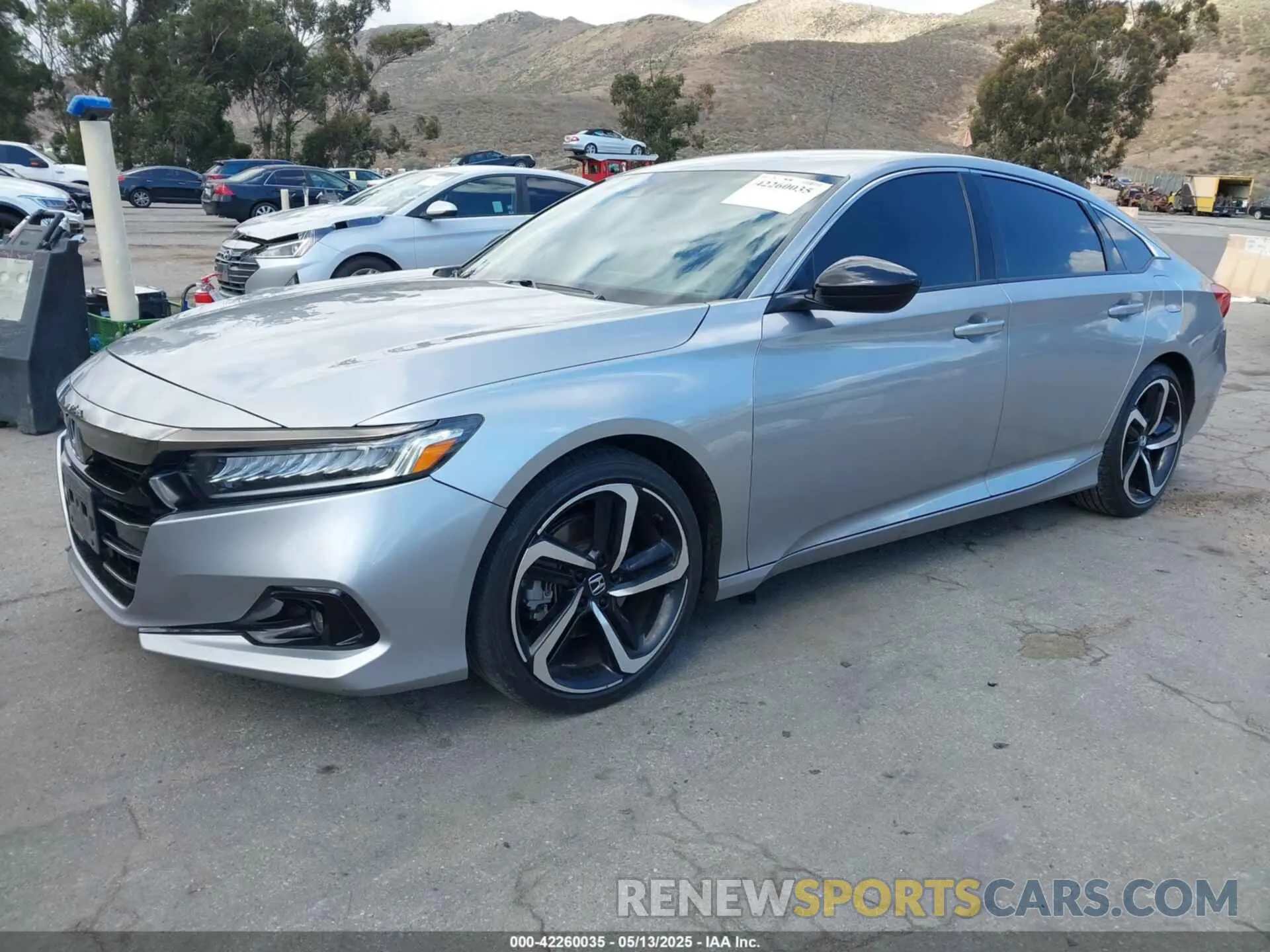 2 Photograph of a damaged car 1HGCV1F39MA020853 HONDA ACCORD 2021
