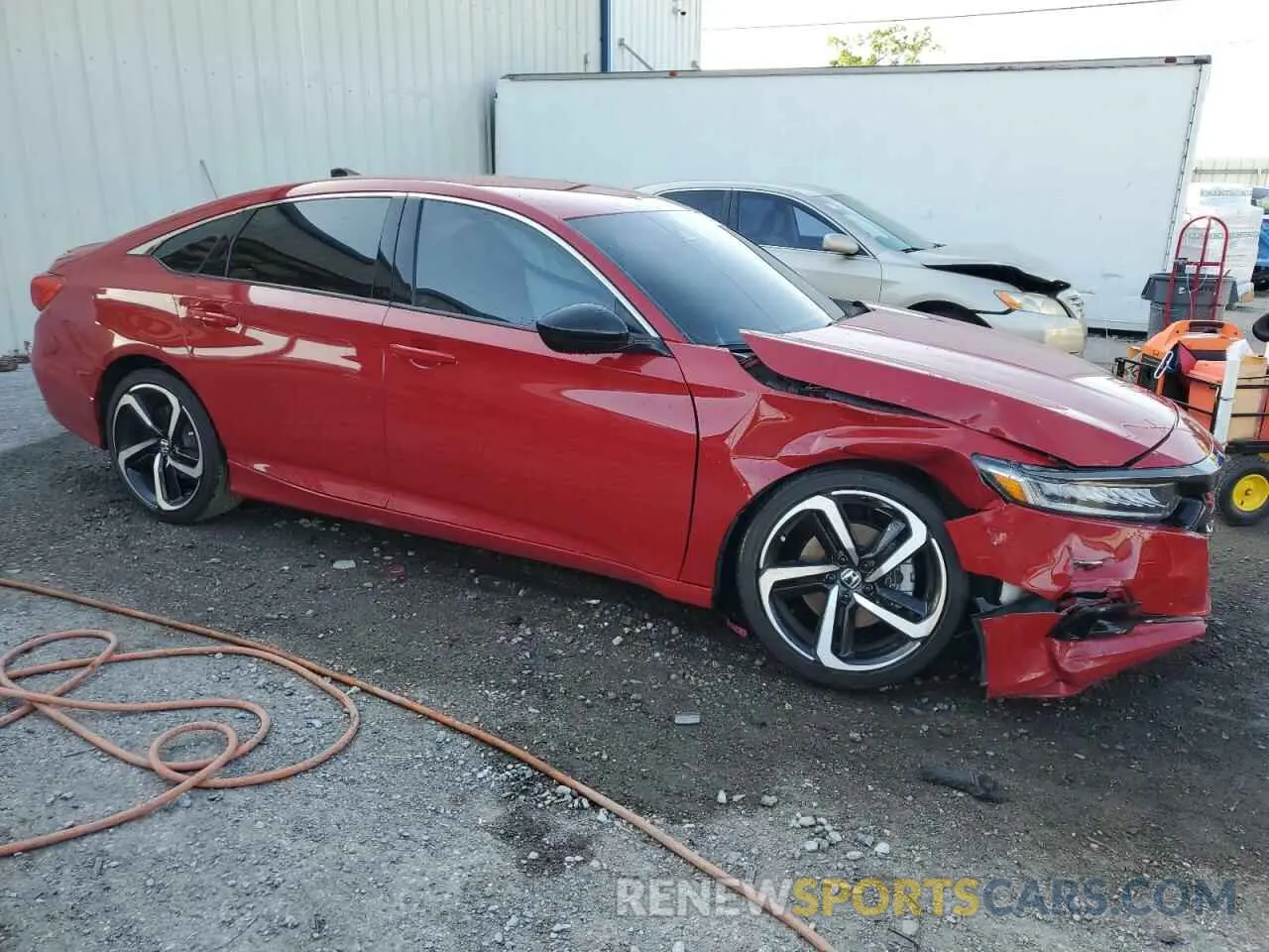 4 Photograph of a damaged car 1HGCV1F39MA054632 HONDA ACCORD 2021