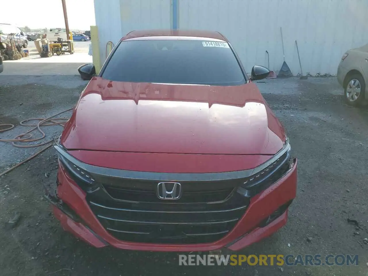 5 Photograph of a damaged car 1HGCV1F39MA054632 HONDA ACCORD 2021