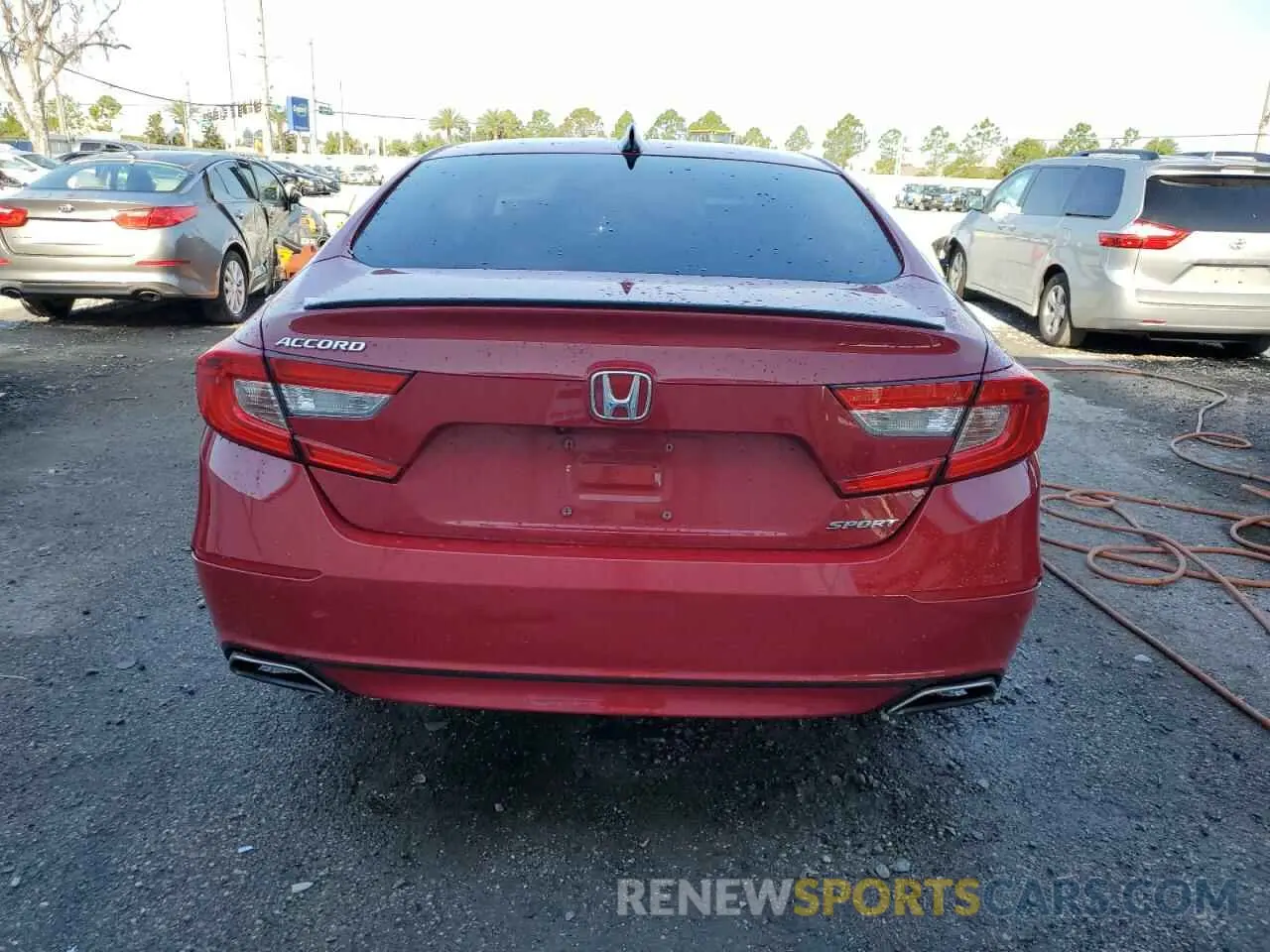 6 Photograph of a damaged car 1HGCV1F39MA054632 HONDA ACCORD 2021