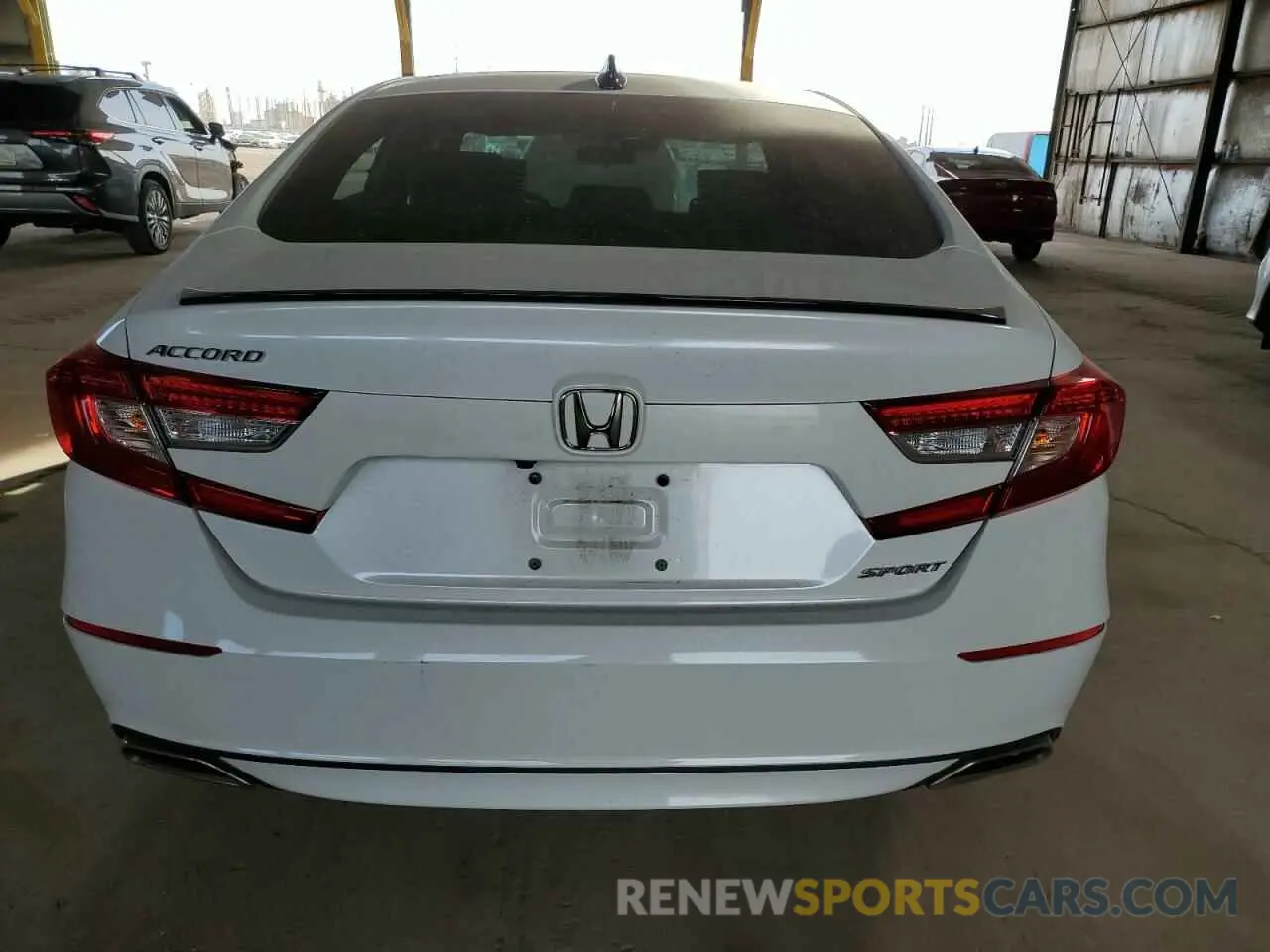 6 Фотография поврежденного автомобиля 1HGCV1F39MA124484 HONDA ACCORD 2021