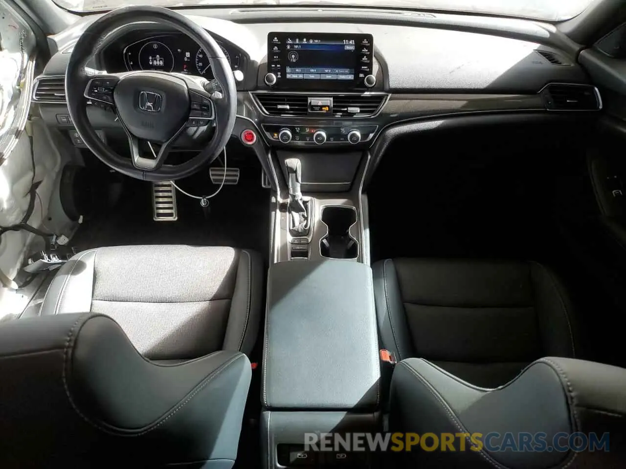 8 Фотография поврежденного автомобиля 1HGCV1F39MA124484 HONDA ACCORD 2021