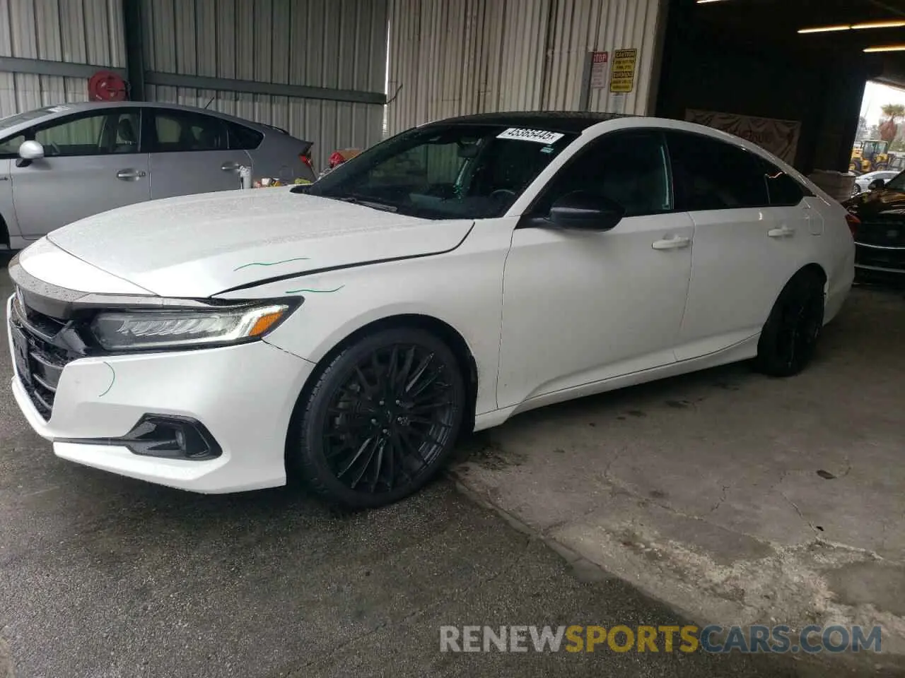 1 Photograph of a damaged car 1HGCV1F3XMA001003 HONDA ACCORD 2021