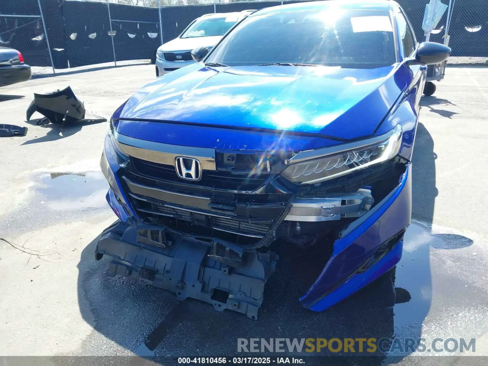 6 Photograph of a damaged car 1HGCV1F3XMA019551 HONDA ACCORD 2021