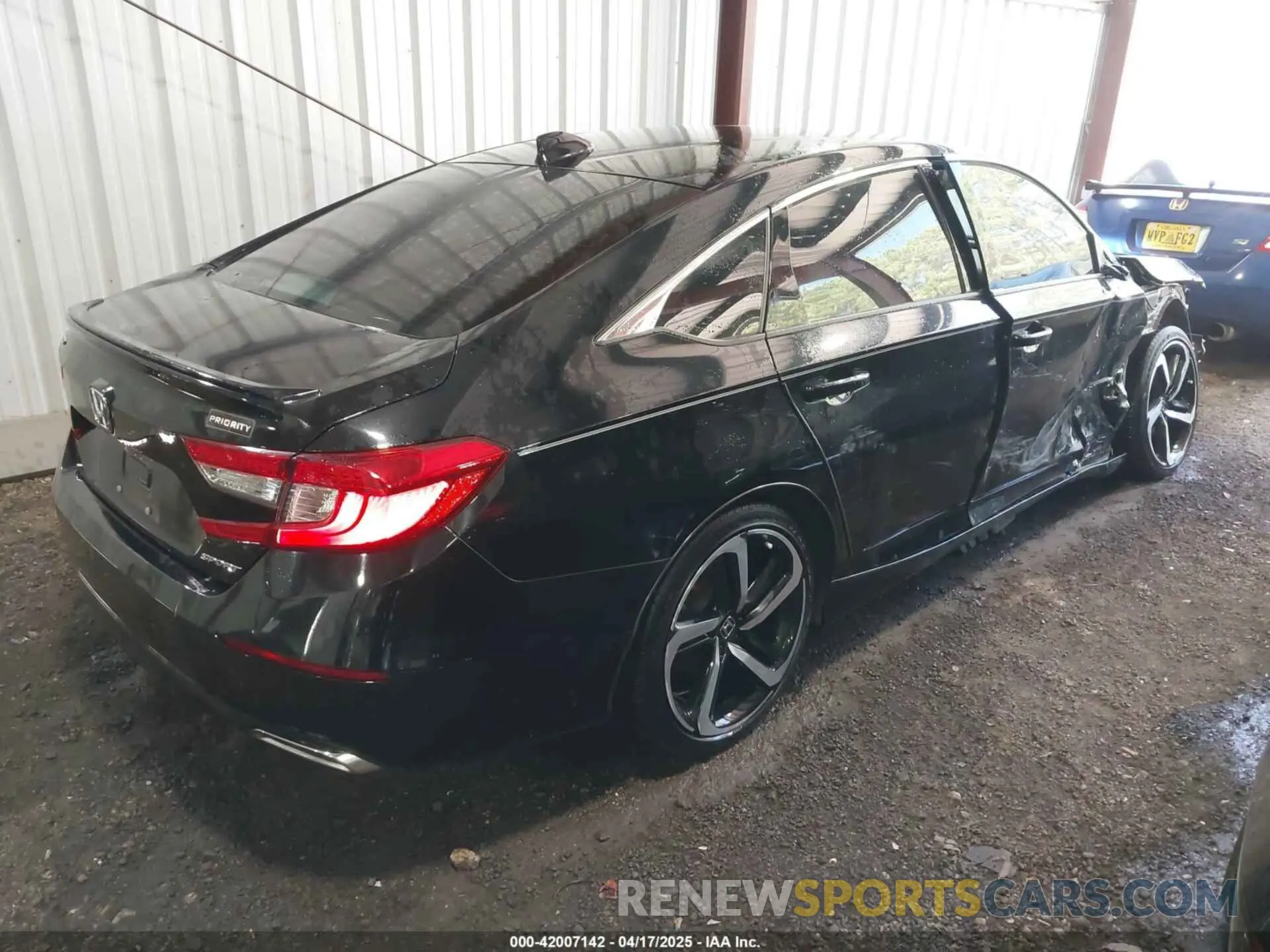 4 Фотография поврежденного автомобиля 1HGCV1F3XMA032820 HONDA ACCORD 2021