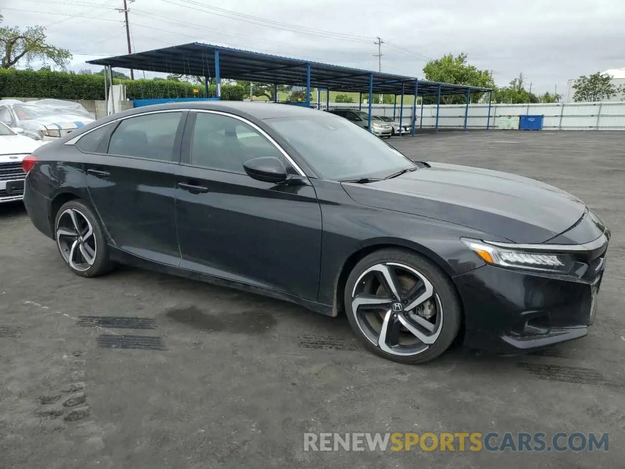 4 Photograph of a damaged car 1HGCV1F3XMA042943 HONDA ACCORD 2021