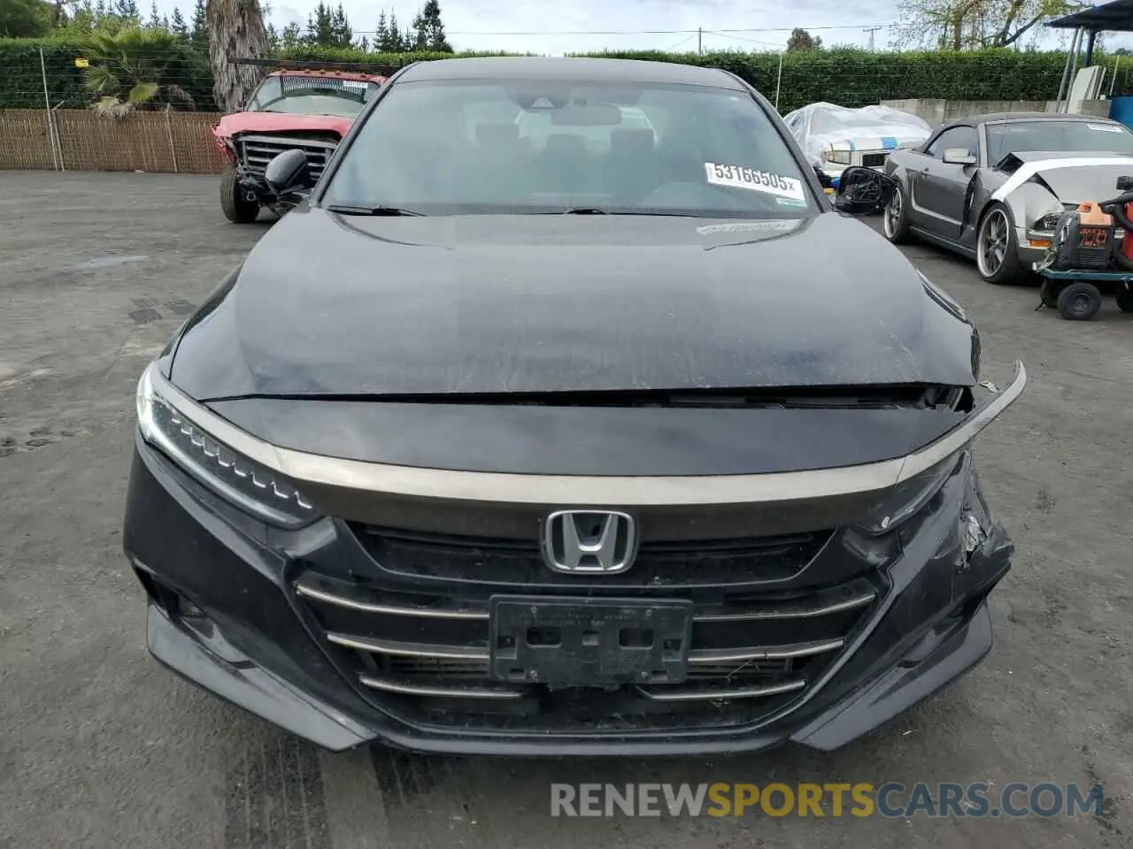 5 Photograph of a damaged car 1HGCV1F3XMA042943 HONDA ACCORD 2021