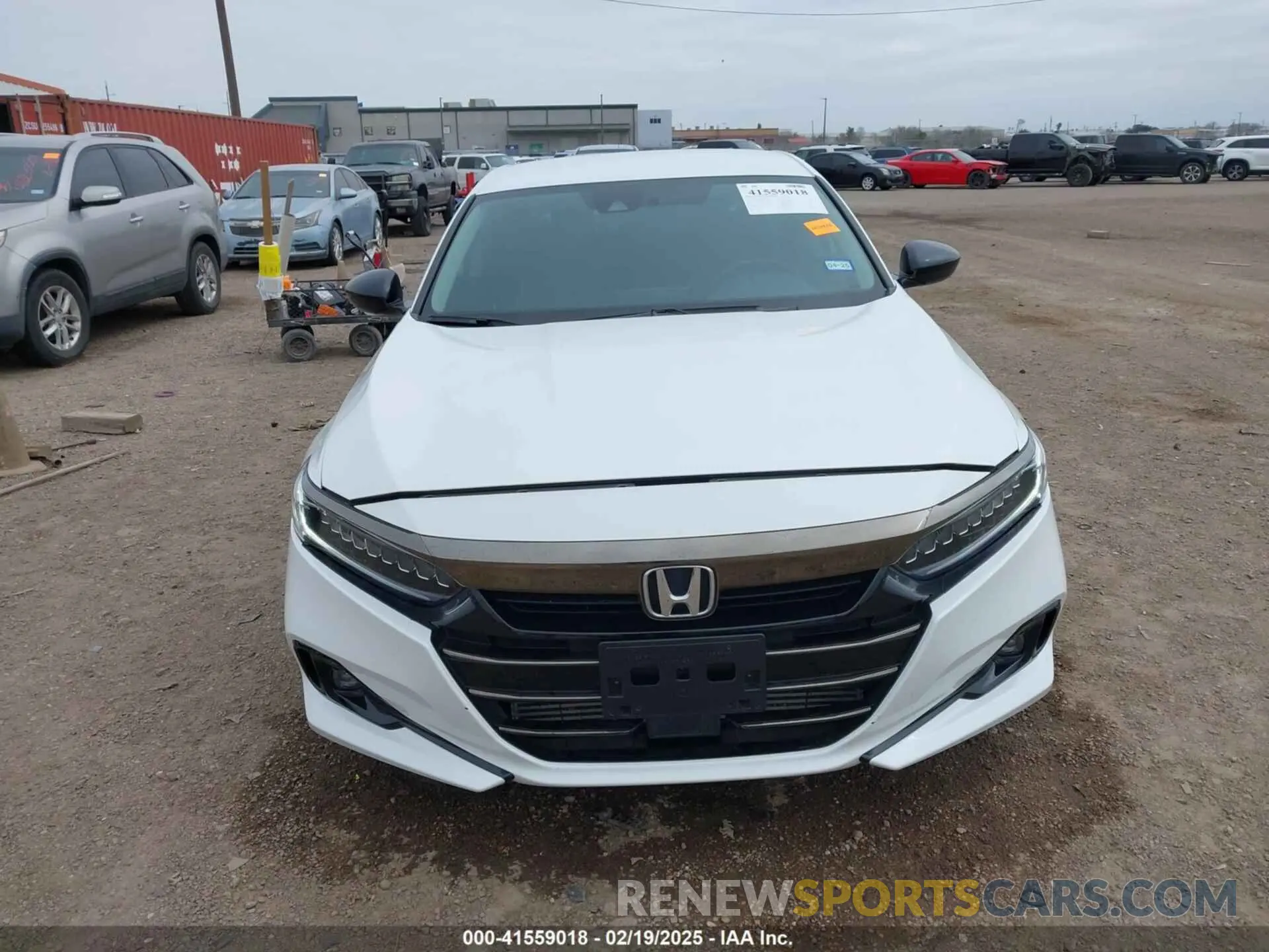 13 Photograph of a damaged car 1HGCV1F40MA055550 HONDA ACCORD 2021