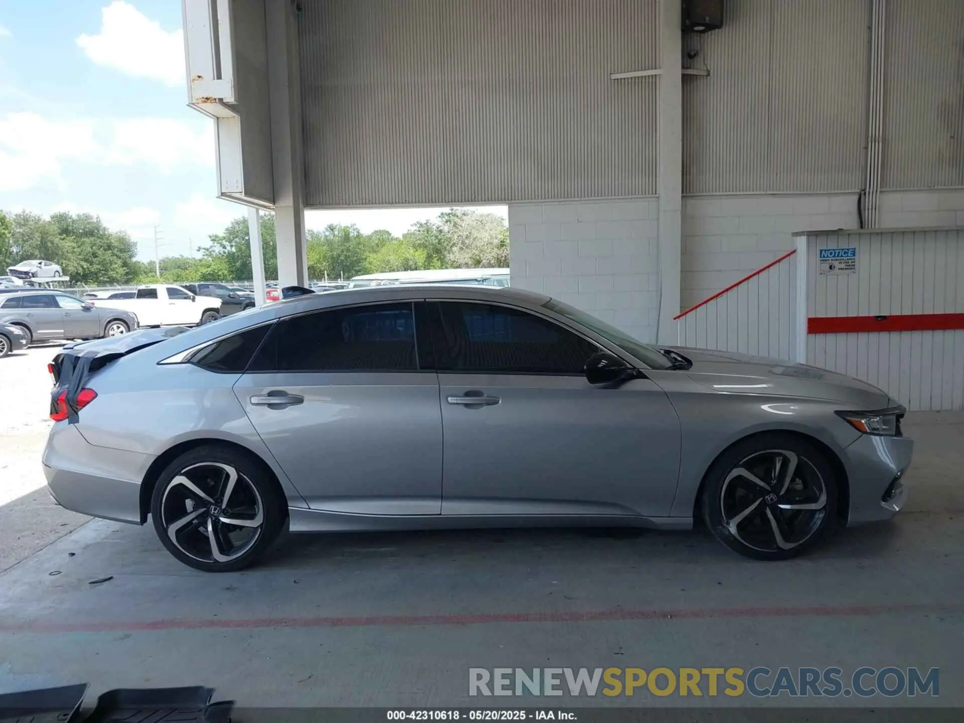 13 Photograph of a damaged car 1HGCV1F40MA068265 HONDA ACCORD 2021