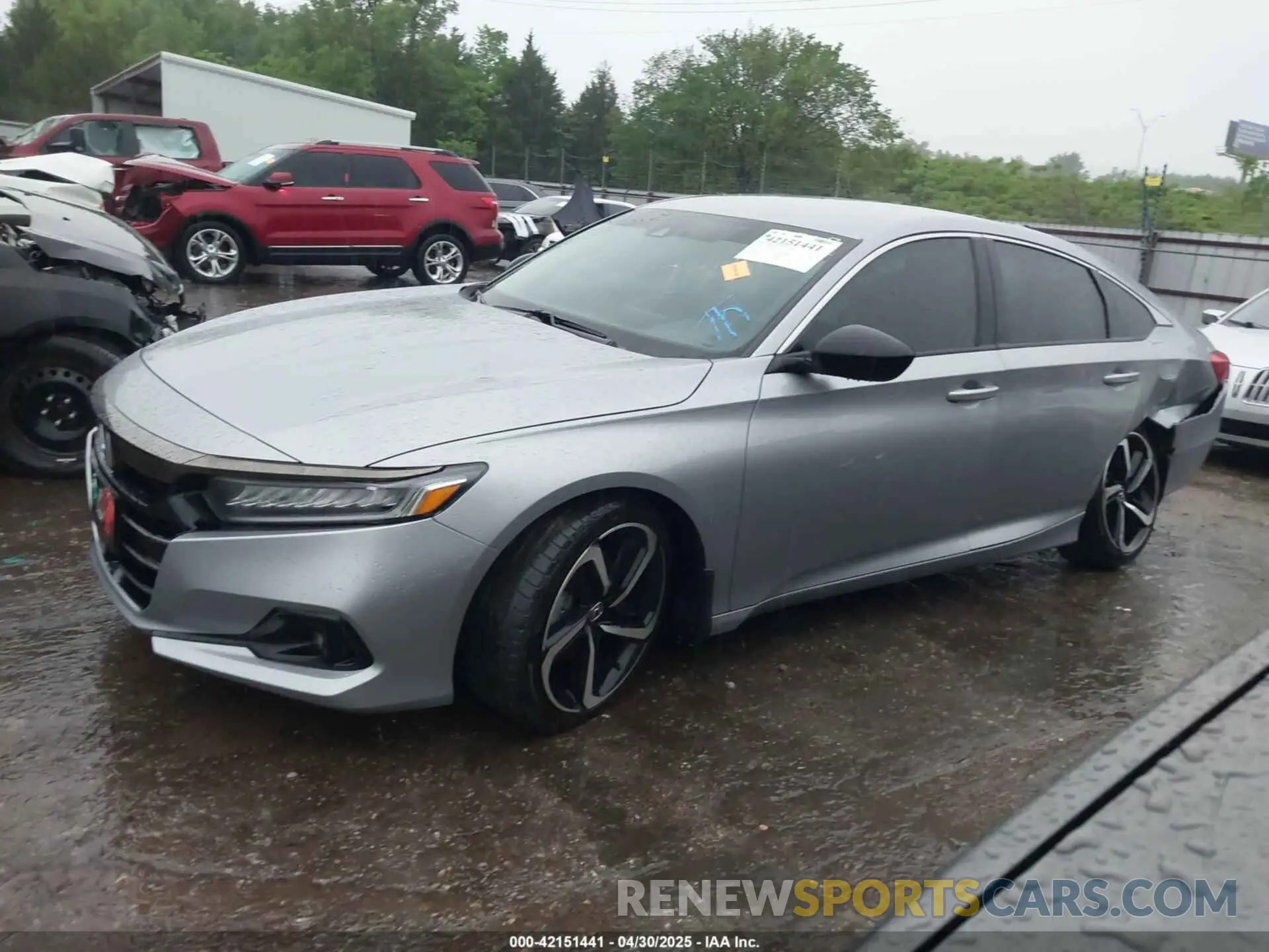 14 Photograph of a damaged car 1HGCV1F41MA012268 HONDA ACCORD 2021