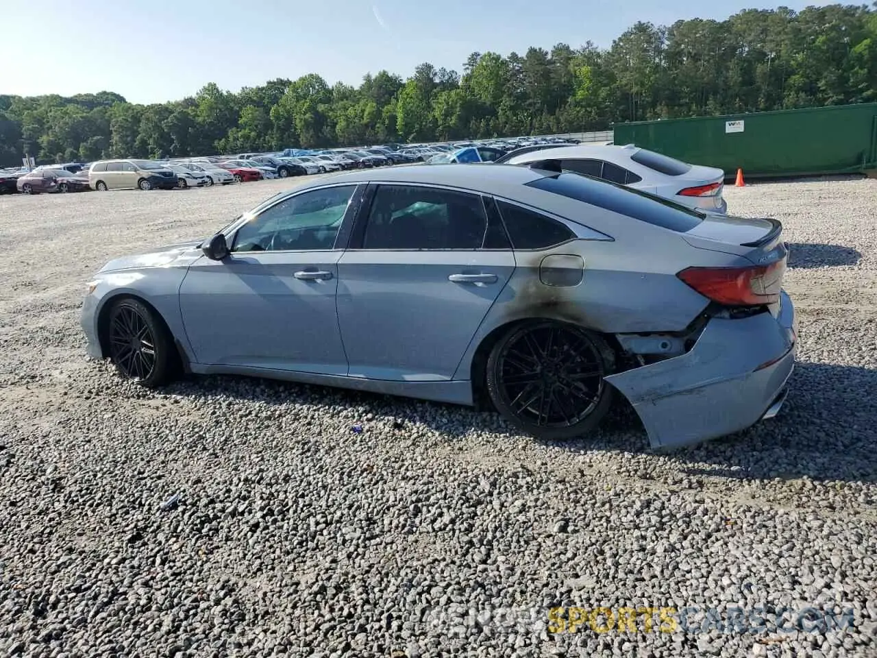 2 Фотография поврежденного автомобиля 1HGCV1F41MA015512 HONDA ACCORD 2021