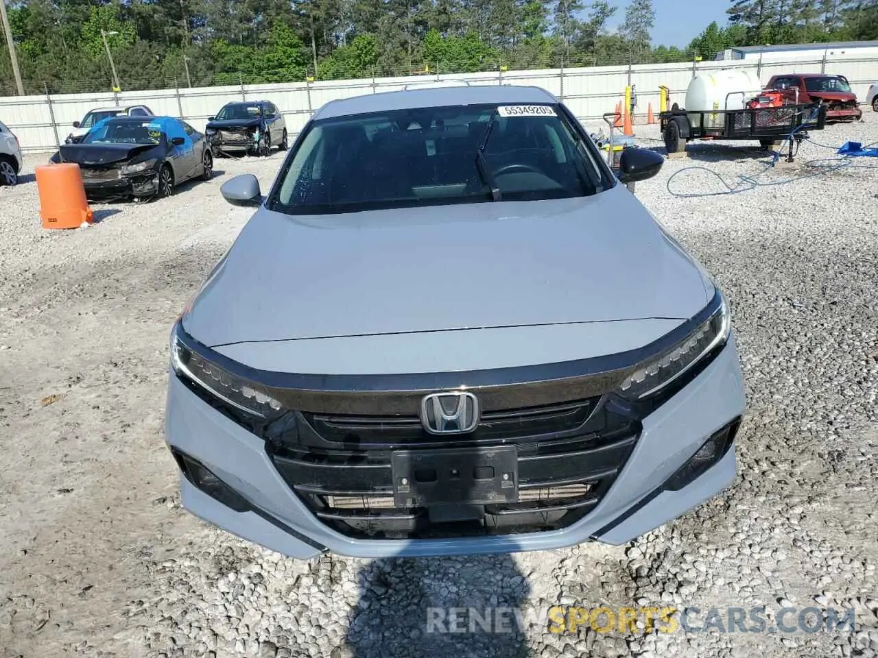 5 Фотография поврежденного автомобиля 1HGCV1F41MA015512 HONDA ACCORD 2021