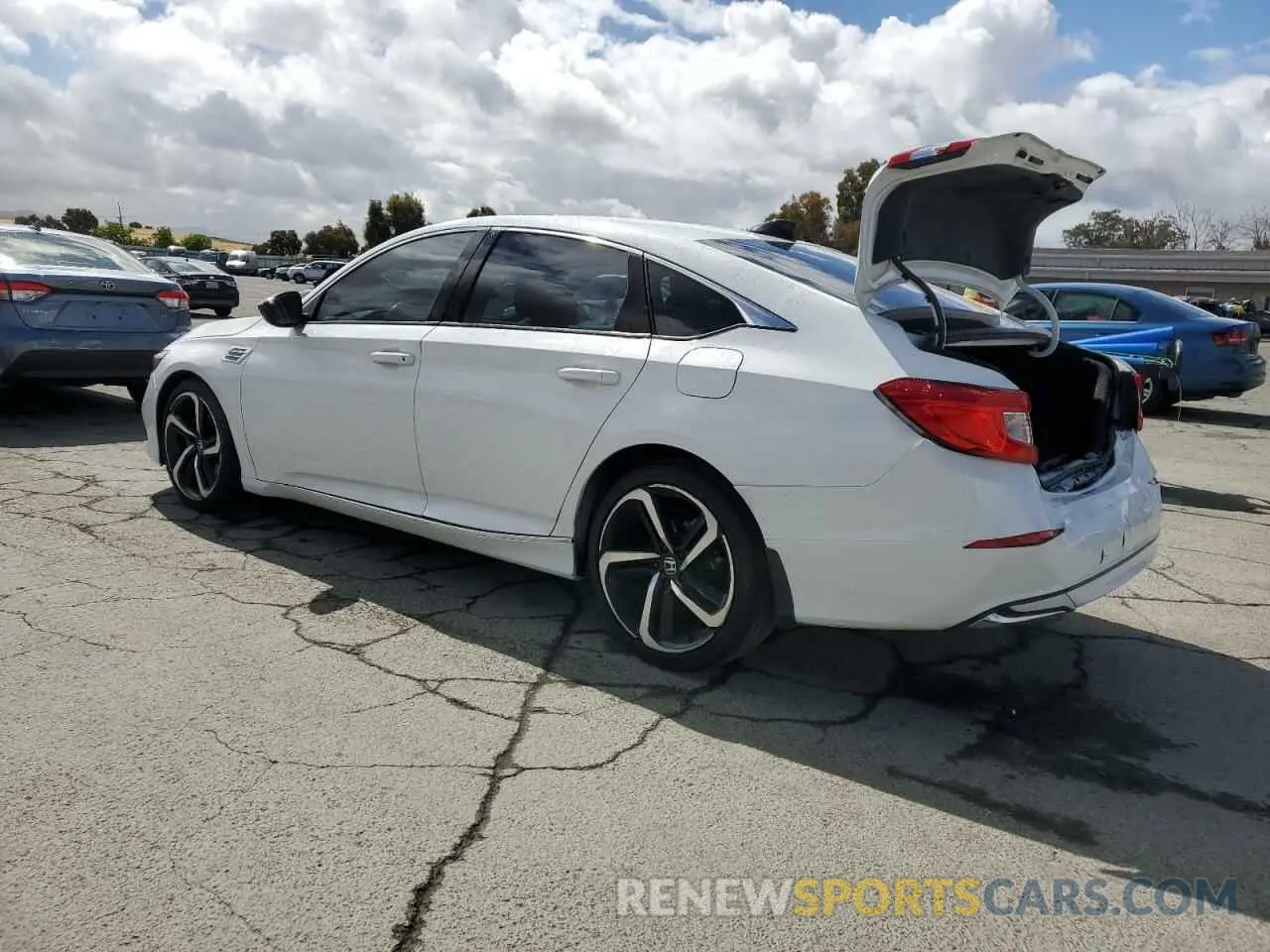 2 Photograph of a damaged car 1HGCV1F41MA025263 HONDA ACCORD 2021