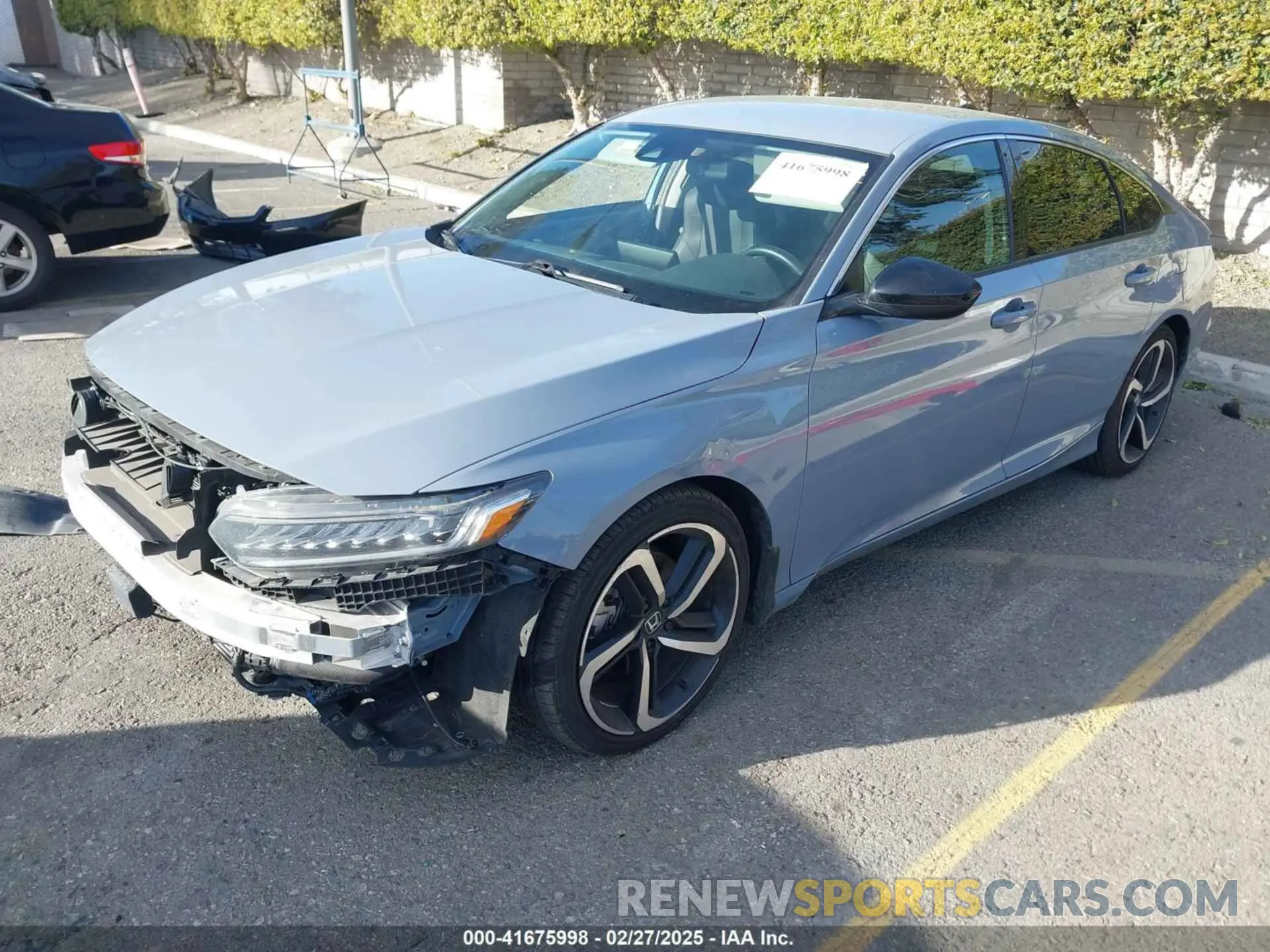 2 Photograph of a damaged car 1HGCV1F41MA040426 HONDA ACCORD 2021