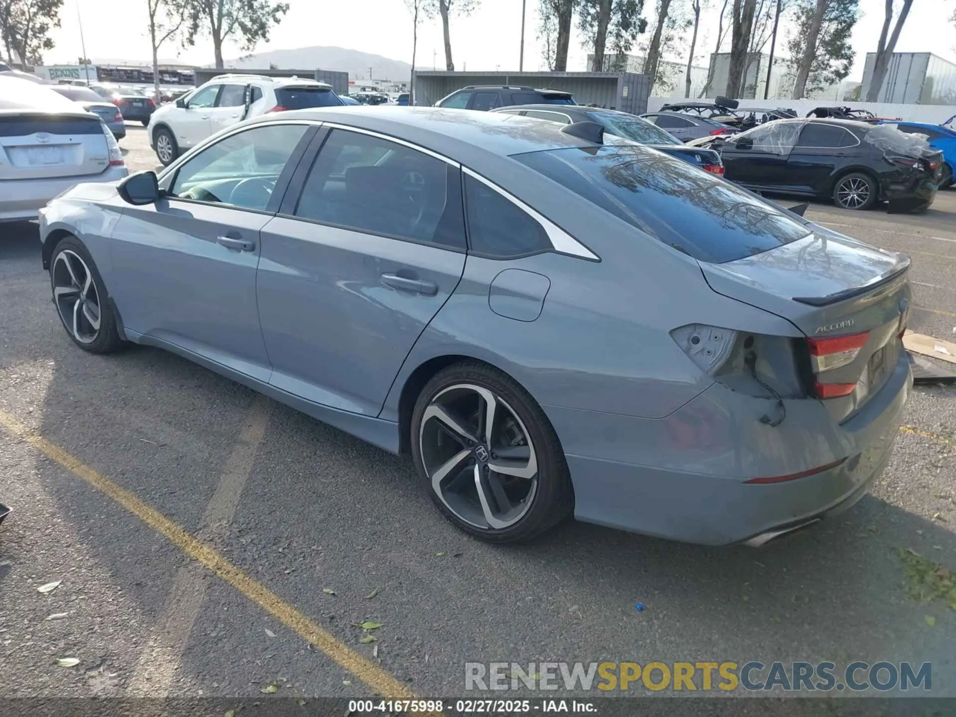 3 Photograph of a damaged car 1HGCV1F41MA040426 HONDA ACCORD 2021