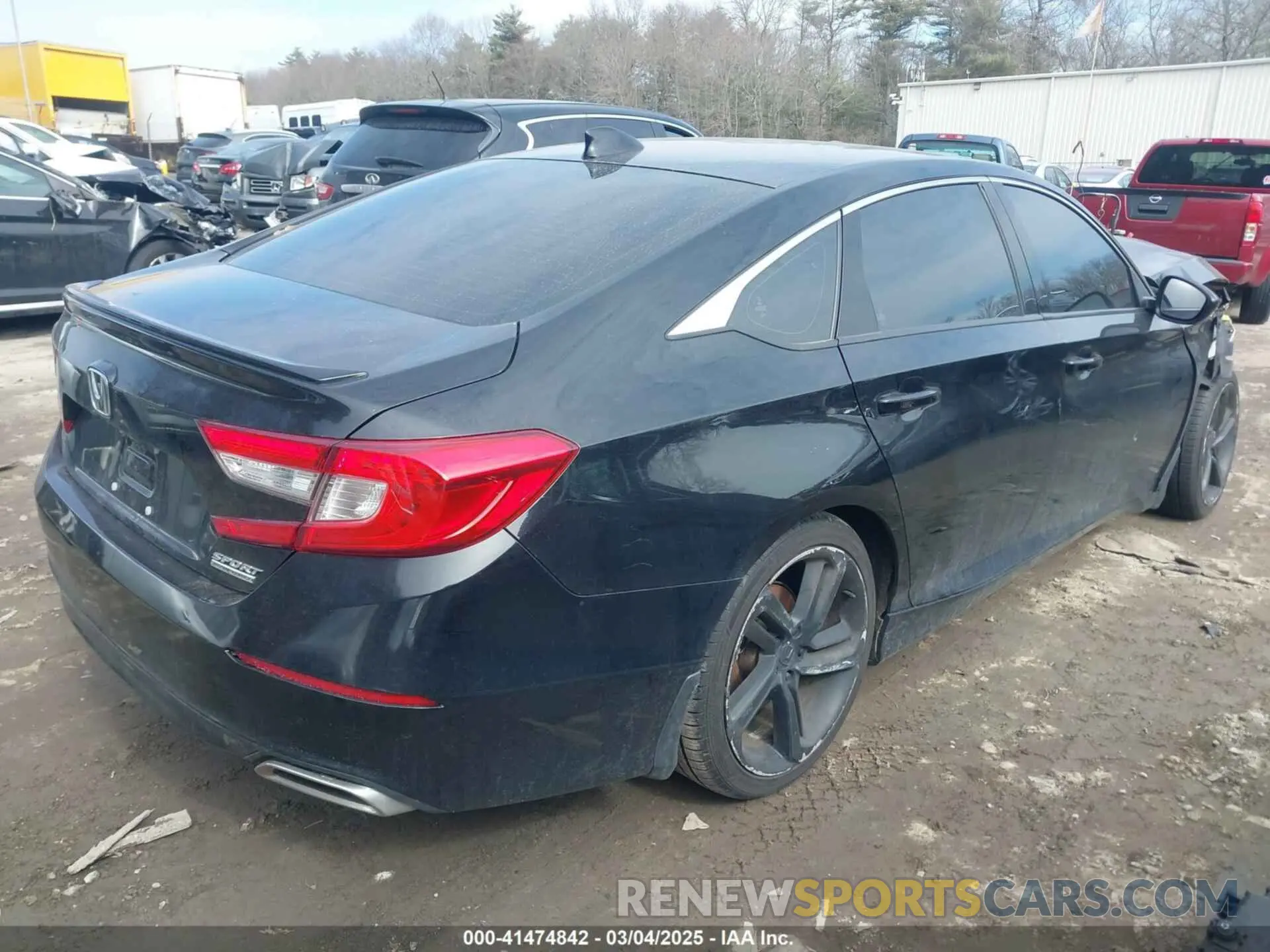 4 Фотография поврежденного автомобиля 1HGCV1F41MA063754 HONDA ACCORD 2021