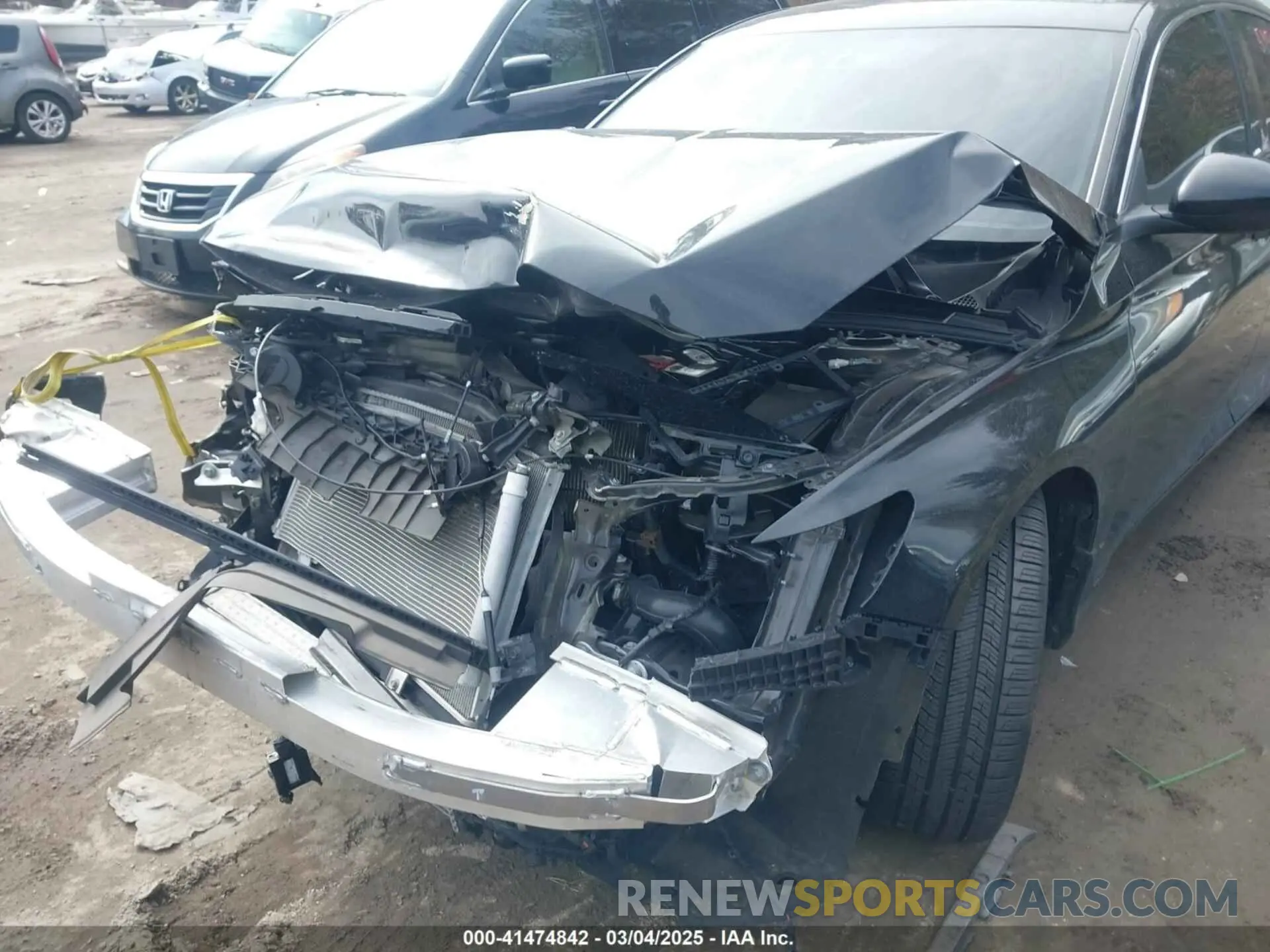 6 Фотография поврежденного автомобиля 1HGCV1F41MA063754 HONDA ACCORD 2021