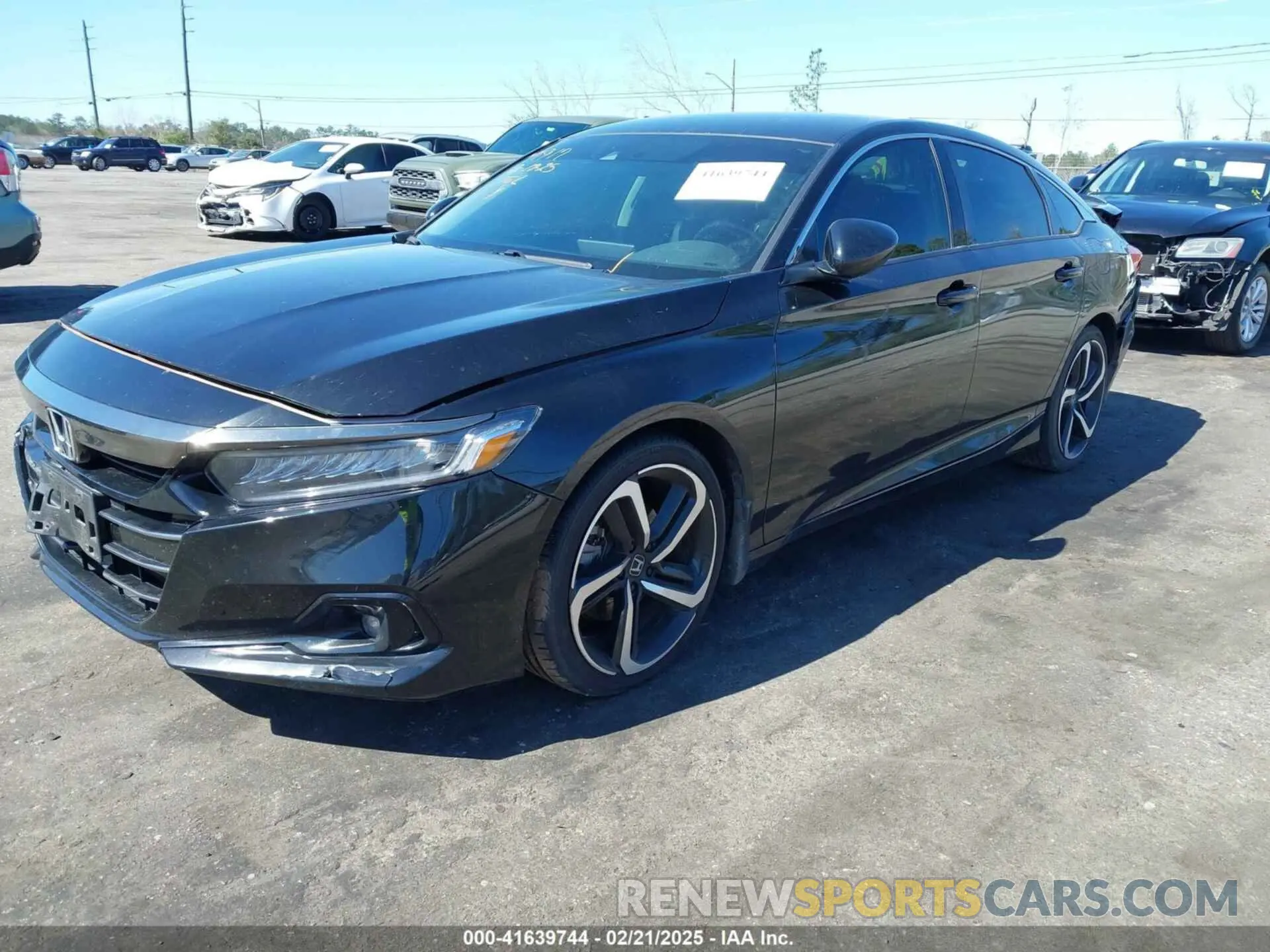 2 Фотография поврежденного автомобиля 1HGCV1F41MA119028 HONDA ACCORD 2021