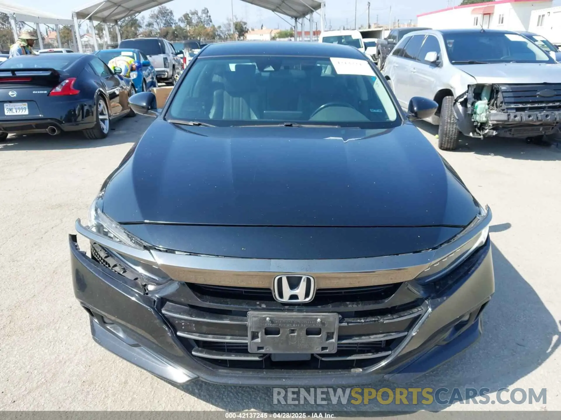 12 Фотография поврежденного автомобиля 1HGCV1F42MA043156 HONDA ACCORD 2021