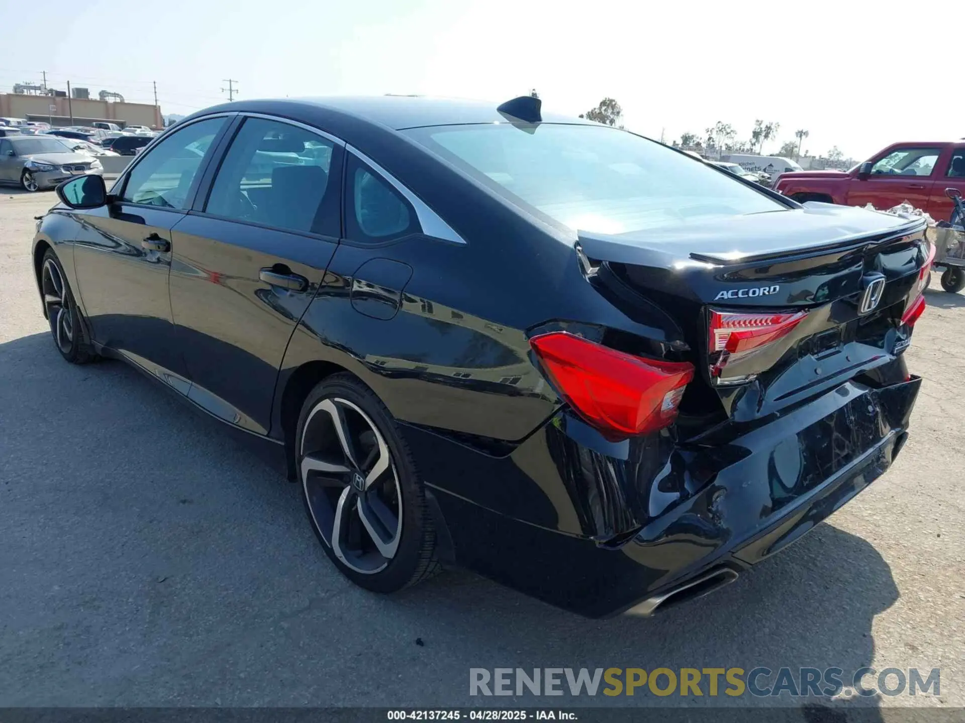 3 Фотография поврежденного автомобиля 1HGCV1F42MA043156 HONDA ACCORD 2021