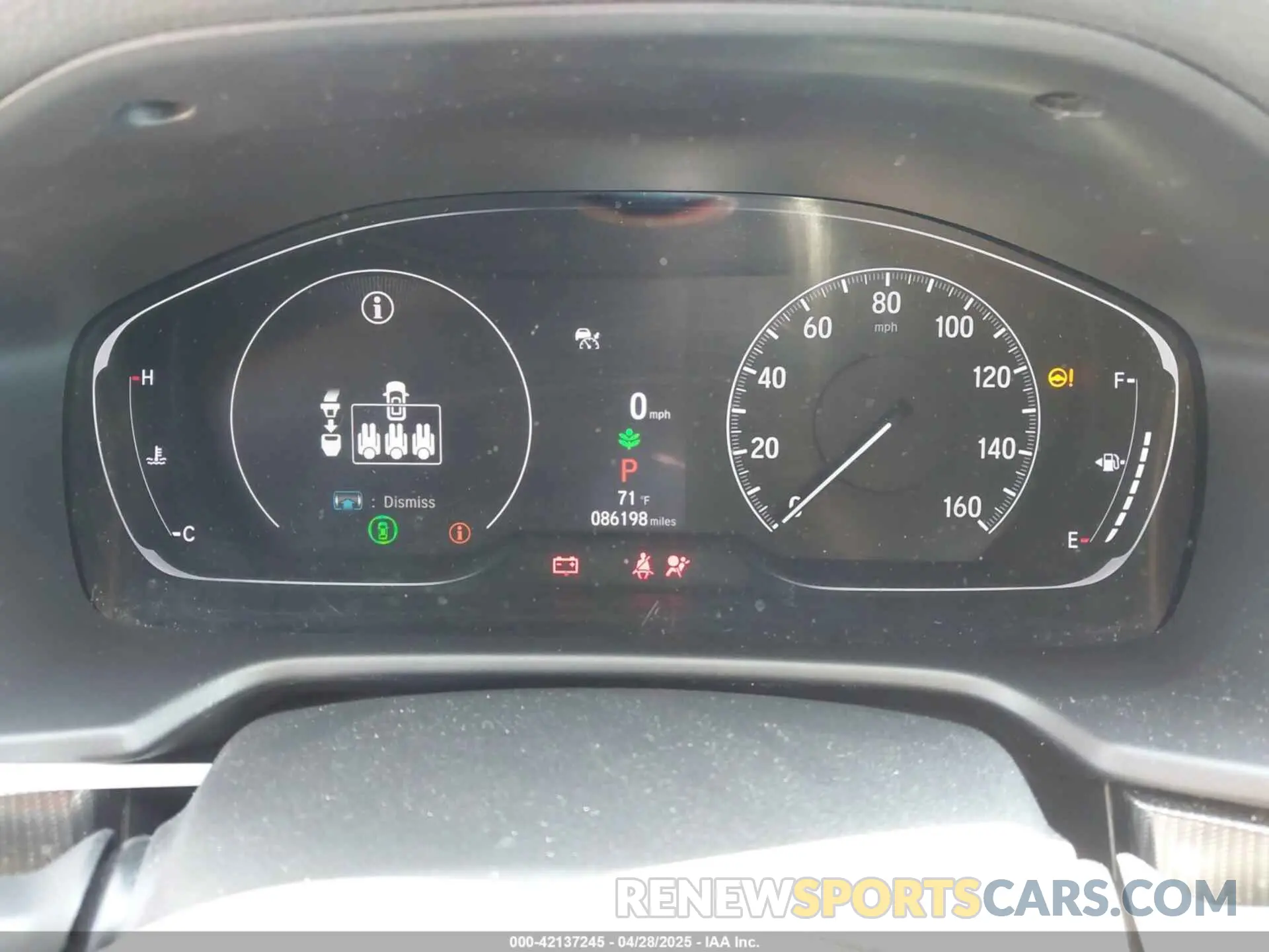 7 Фотография поврежденного автомобиля 1HGCV1F42MA043156 HONDA ACCORD 2021