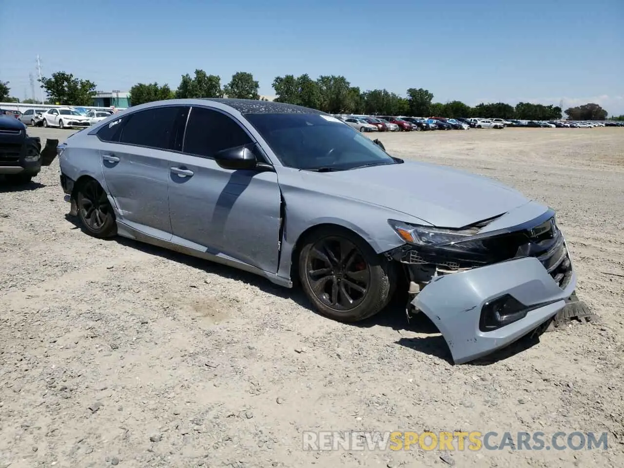 4 Photograph of a damaged car 1HGCV1F42MA048101 HONDA ACCORD 2021