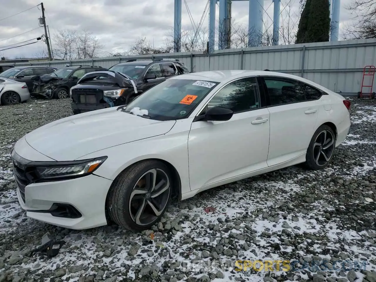 1 Фотография поврежденного автомобиля 1HGCV1F42MA055498 HONDA ACCORD 2021
