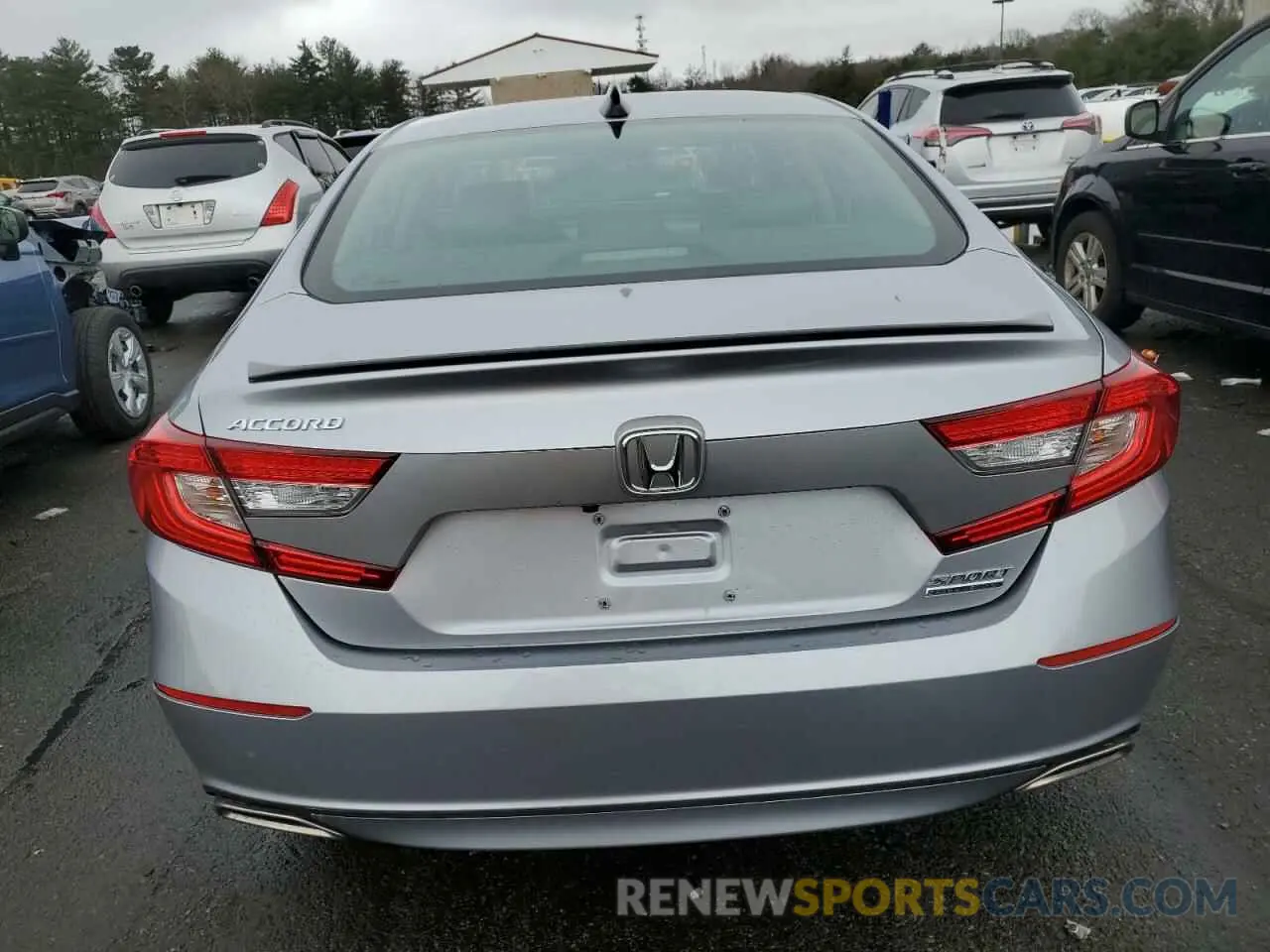 6 Photograph of a damaged car 1HGCV1F42MA071331 HONDA ACCORD 2021