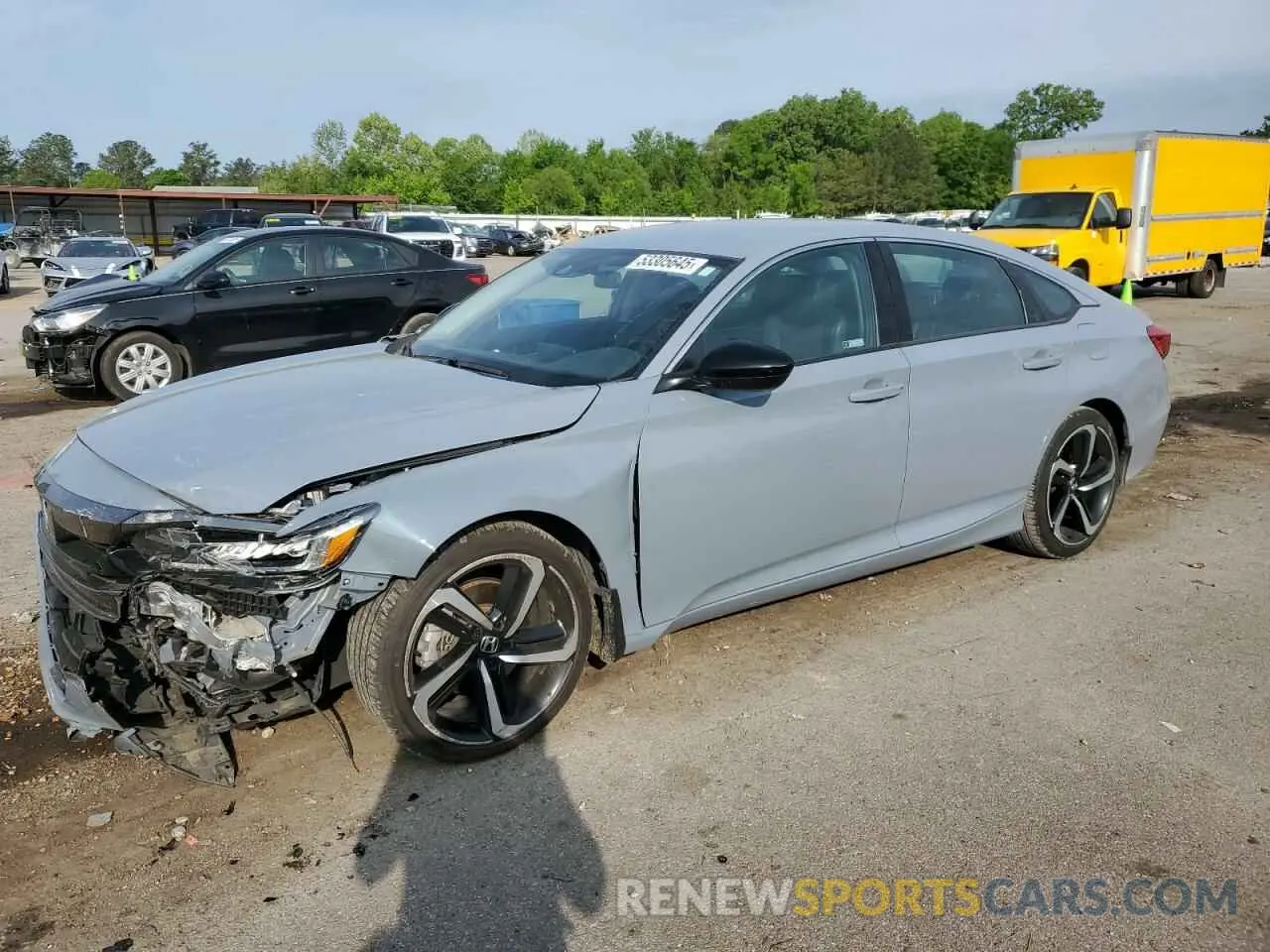 1 Photograph of a damaged car 1HGCV1F42MA084435 HONDA ACCORD 2021