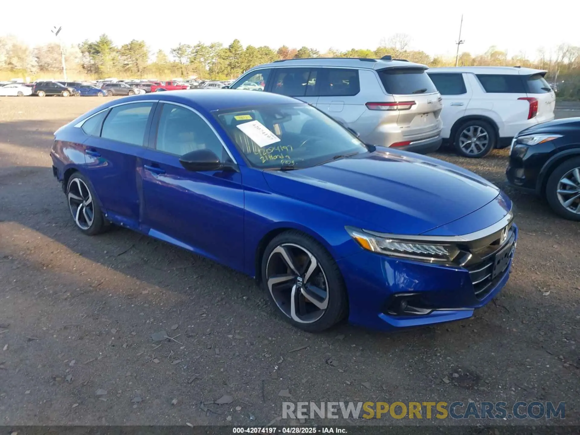 1 Фотография поврежденного автомобиля 1HGCV1F42MA112251 HONDA ACCORD 2021