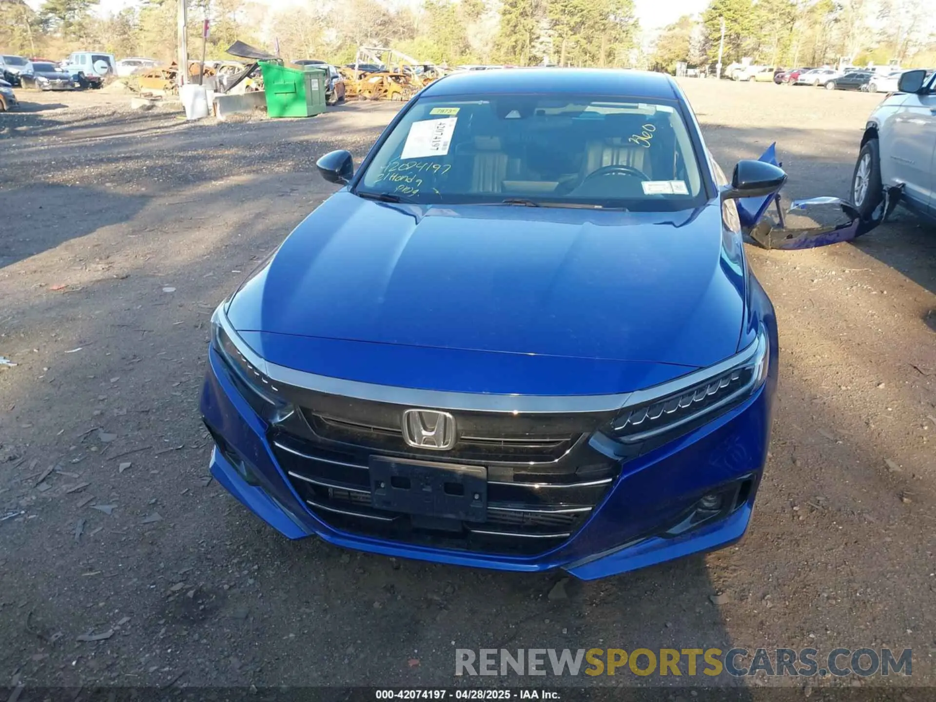 12 Фотография поврежденного автомобиля 1HGCV1F42MA112251 HONDA ACCORD 2021