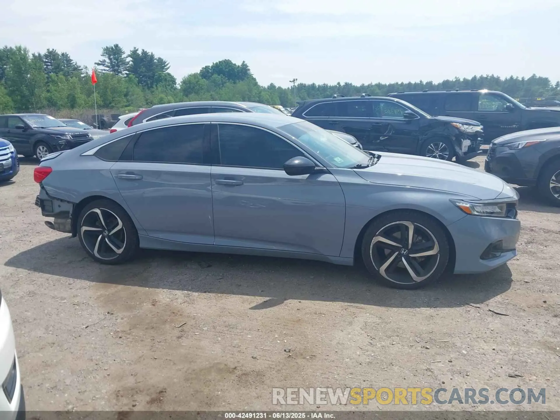 13 Photograph of a damaged car 1HGCV1F42MA124139 HONDA ACCORD 2021