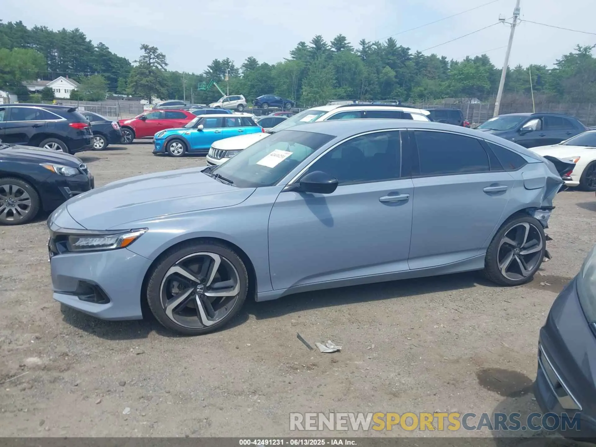 14 Photograph of a damaged car 1HGCV1F42MA124139 HONDA ACCORD 2021