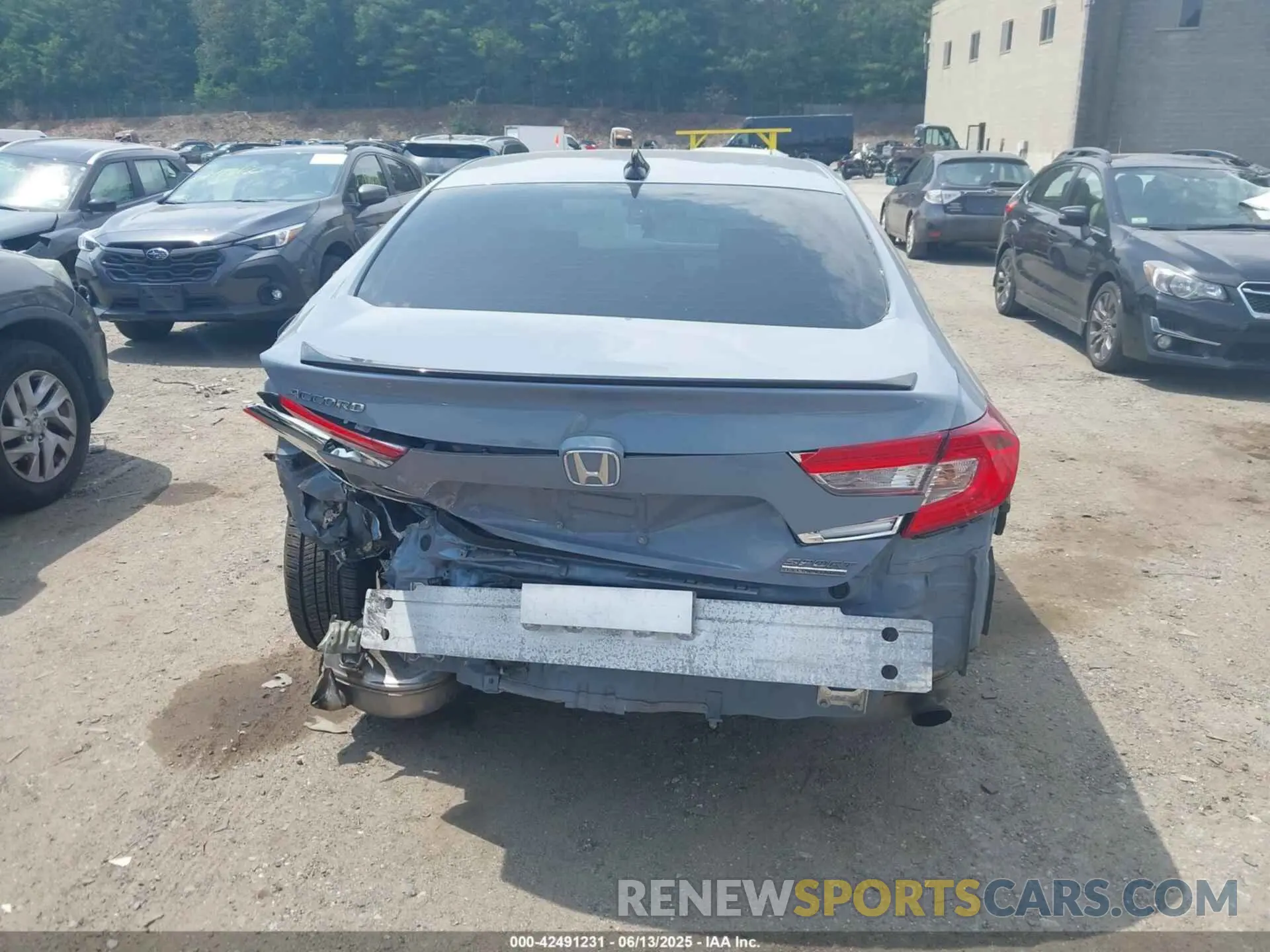 16 Photograph of a damaged car 1HGCV1F42MA124139 HONDA ACCORD 2021
