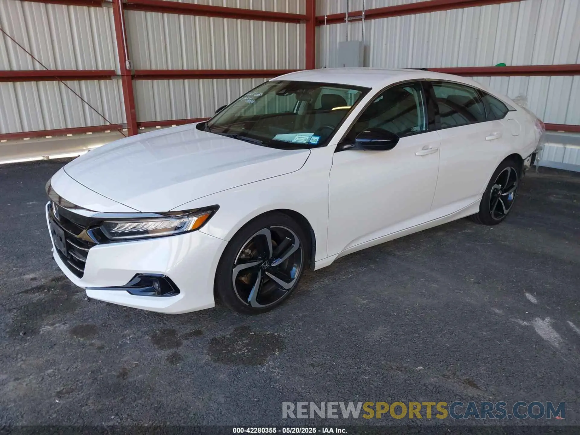 2 Photograph of a damaged car 1HGCV1F43MA011851 HONDA ACCORD 2021