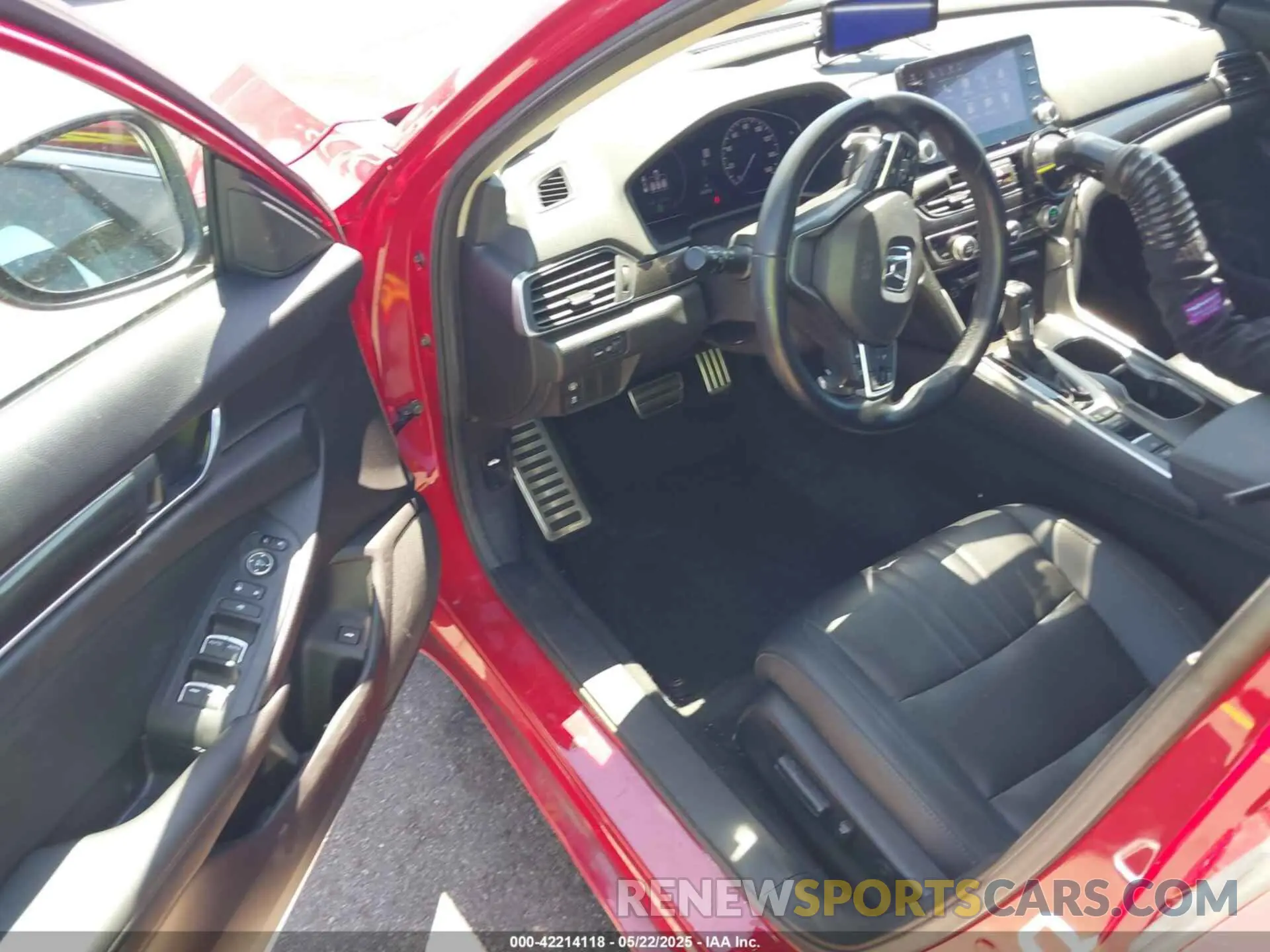 5 Фотография поврежденного автомобиля 1HGCV1F43MA053758 HONDA ACCORD 2021