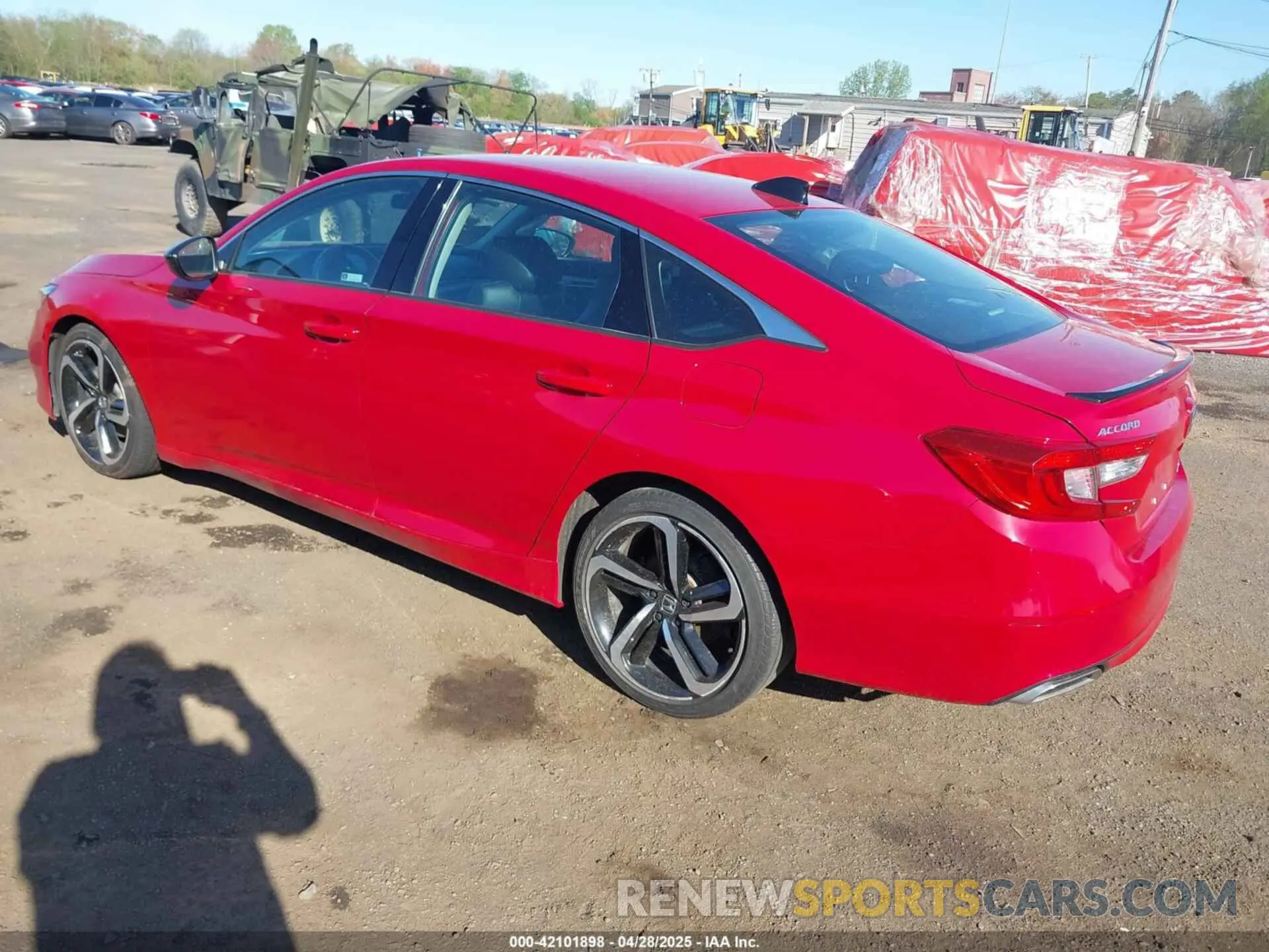 3 Photograph of a damaged car 1HGCV1F43MA058068 HONDA ACCORD 2021