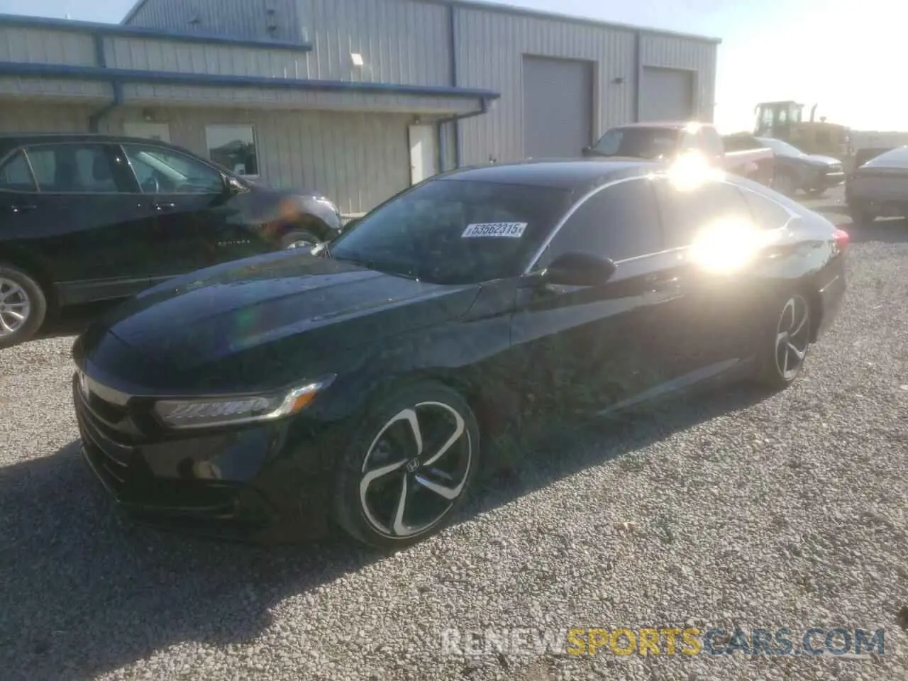 1 Photograph of a damaged car 1HGCV1F43MA119001 HONDA ACCORD 2021