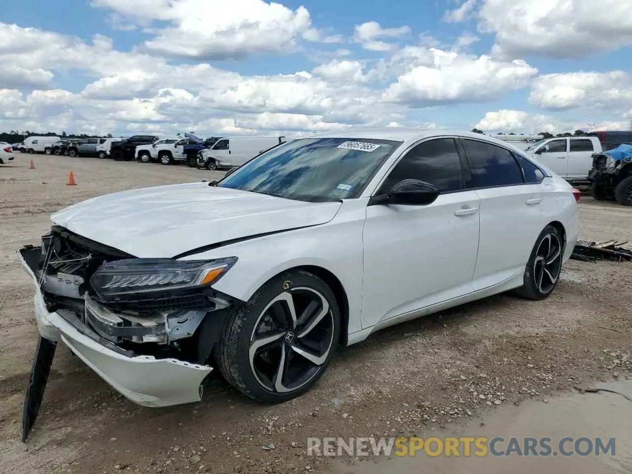 1 Фотография поврежденного автомобиля 1HGCV1F43MA121816 HONDA ACCORD 2021