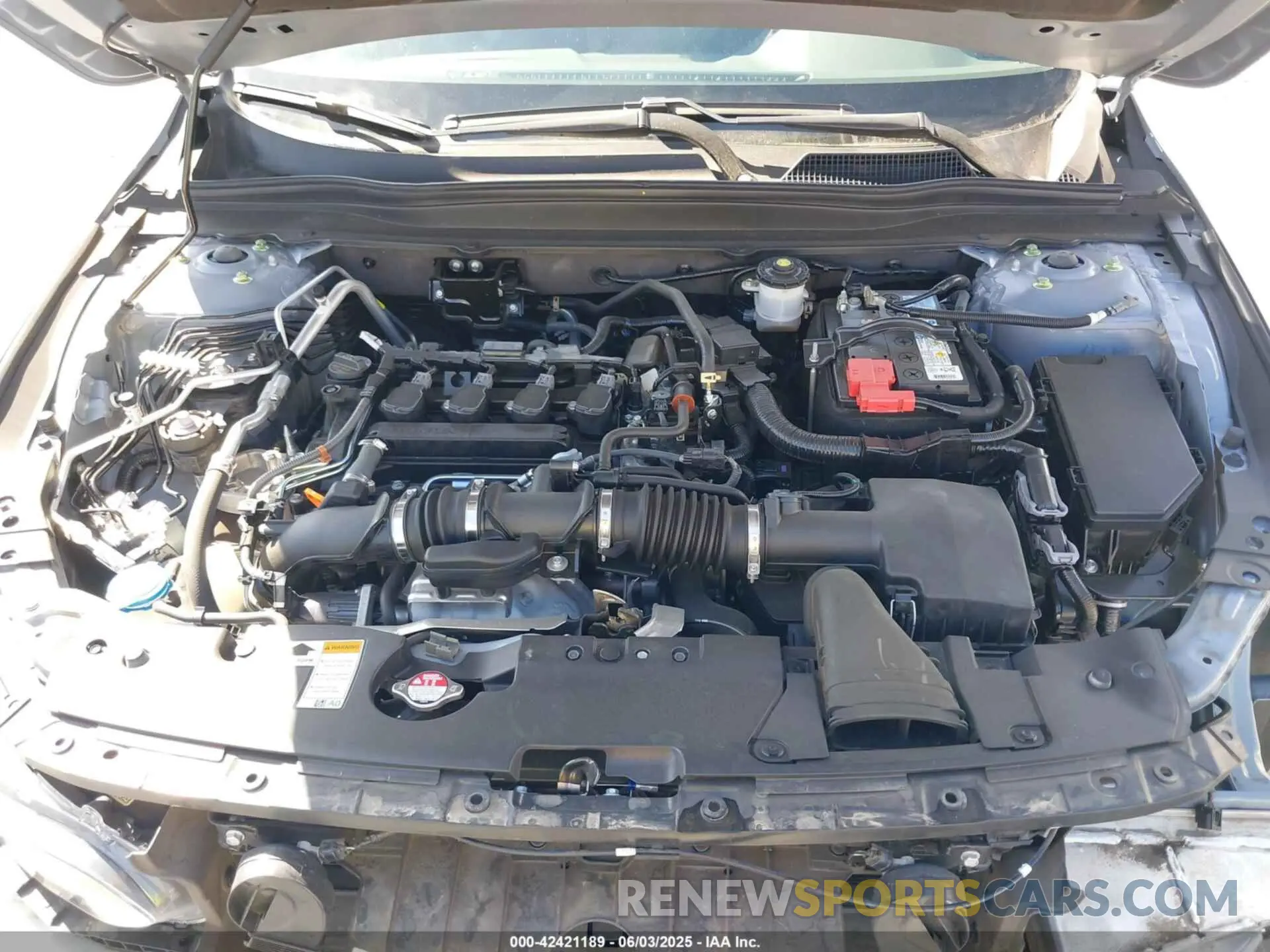 10 Photograph of a damaged car 1HGCV1F44MA006545 HONDA ACCORD 2021