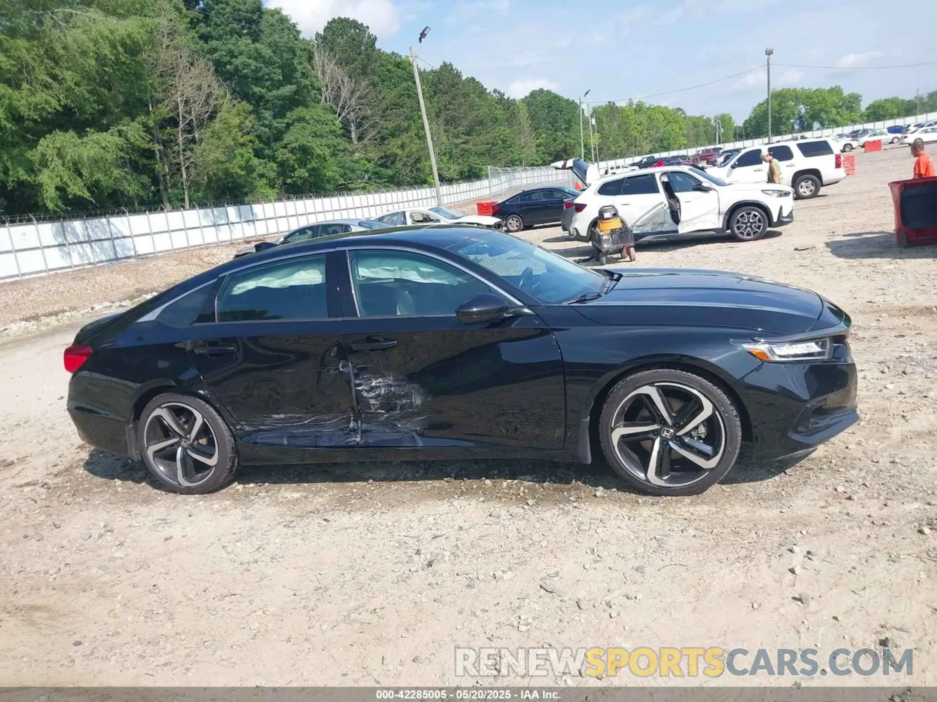 13 Photograph of a damaged car 1HGCV1F44MA021871 HONDA ACCORD 2021